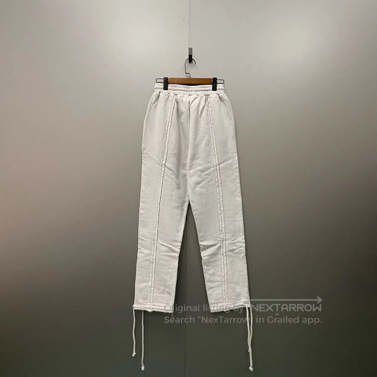 Other VAL KRISTOPHER Beige Striped Trousers. Size US 32 / EU 48 - 2 Thumbnail
