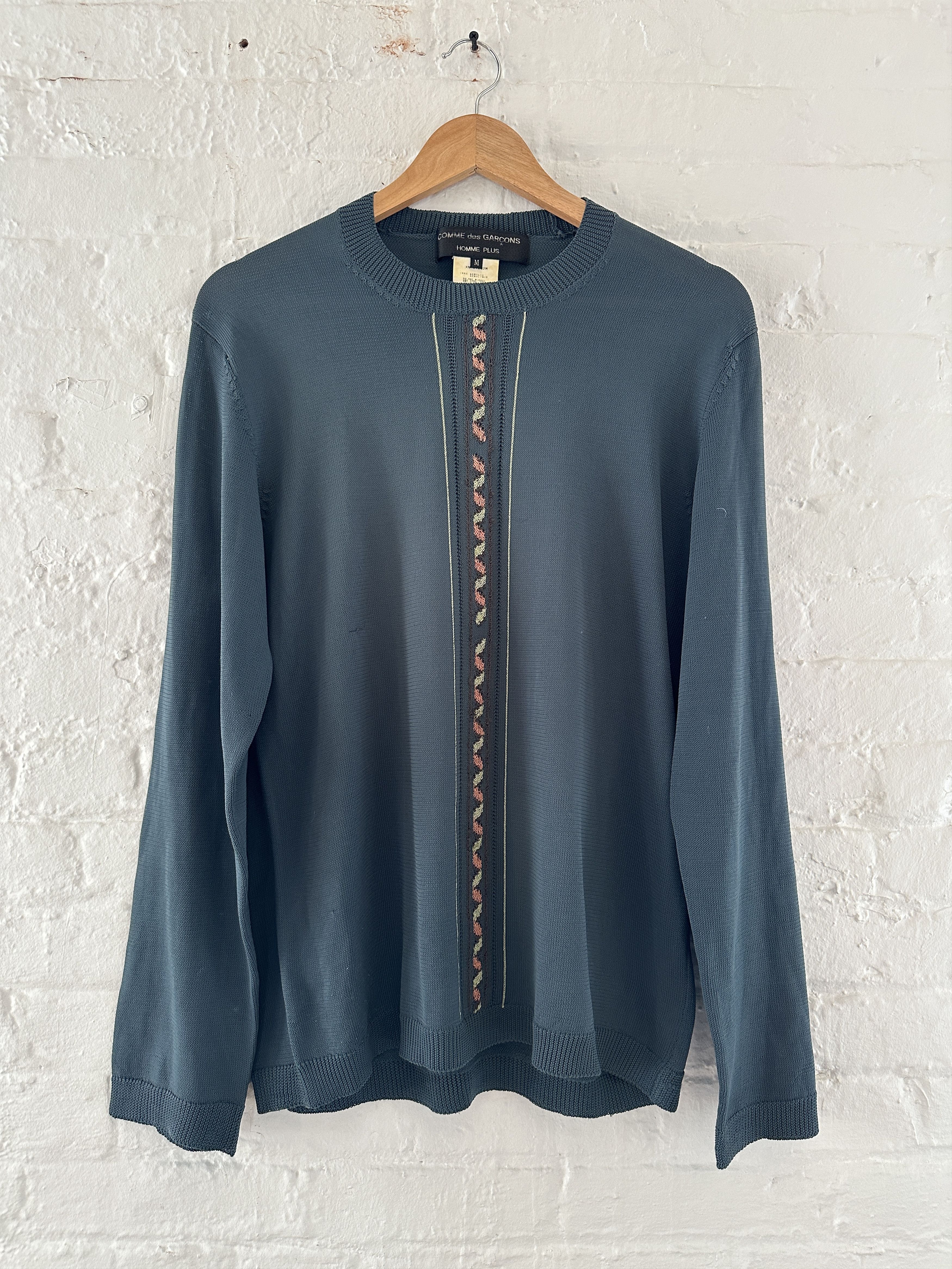 Comme des Garcons Comme des Garcons Homme Plus Cable Knit Sweater Size US S / EU 44-46 / 1 - 1 Thumbnail