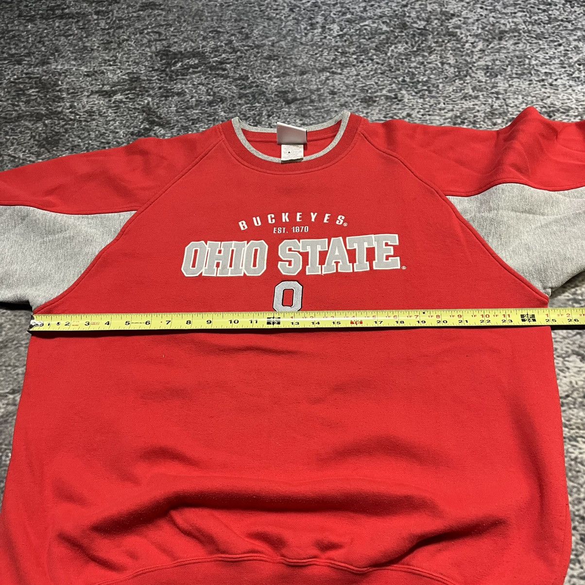 Vintage Vintage Ohio State University Buckeyes Crewneck Red Large Size US L / EU 52-54 / 3 - 7 Thumbnail
