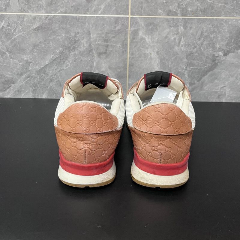 Gucci Gucci Casual Low-Top Sneakers in Orange Size US 8 / EU 41 - 3 Thumbnail