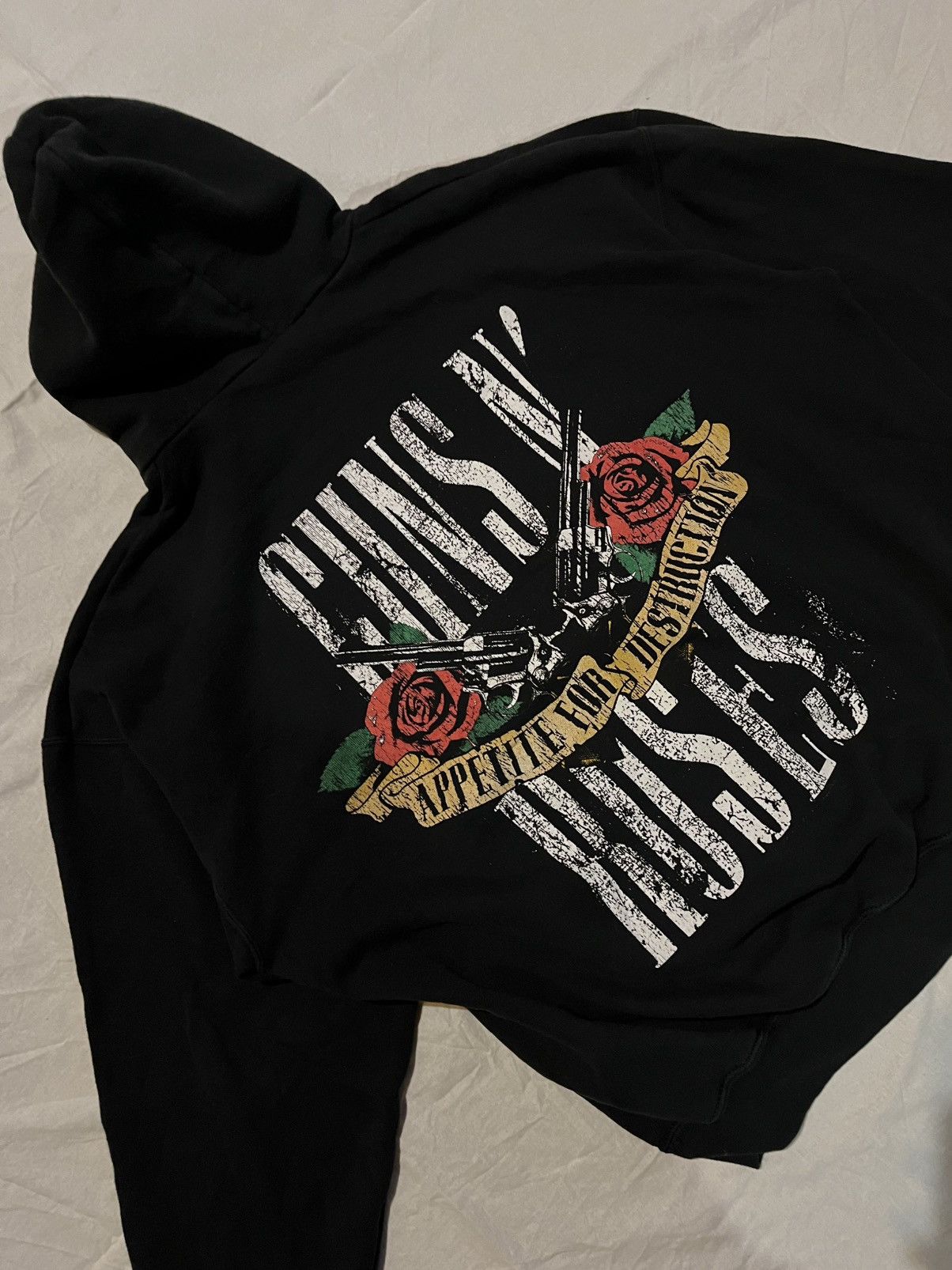 Guns N' Roses VTG Guns N’ Roses “Appetite for Destruction” Black Hoodie Size US XXL / EU 58 / 5 - 6 Thumbnail