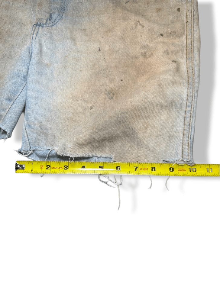 Vintage 80s Vintage Distressed Faded Cut Shorts Size US 30 / EU 46 - 8 Thumbnail