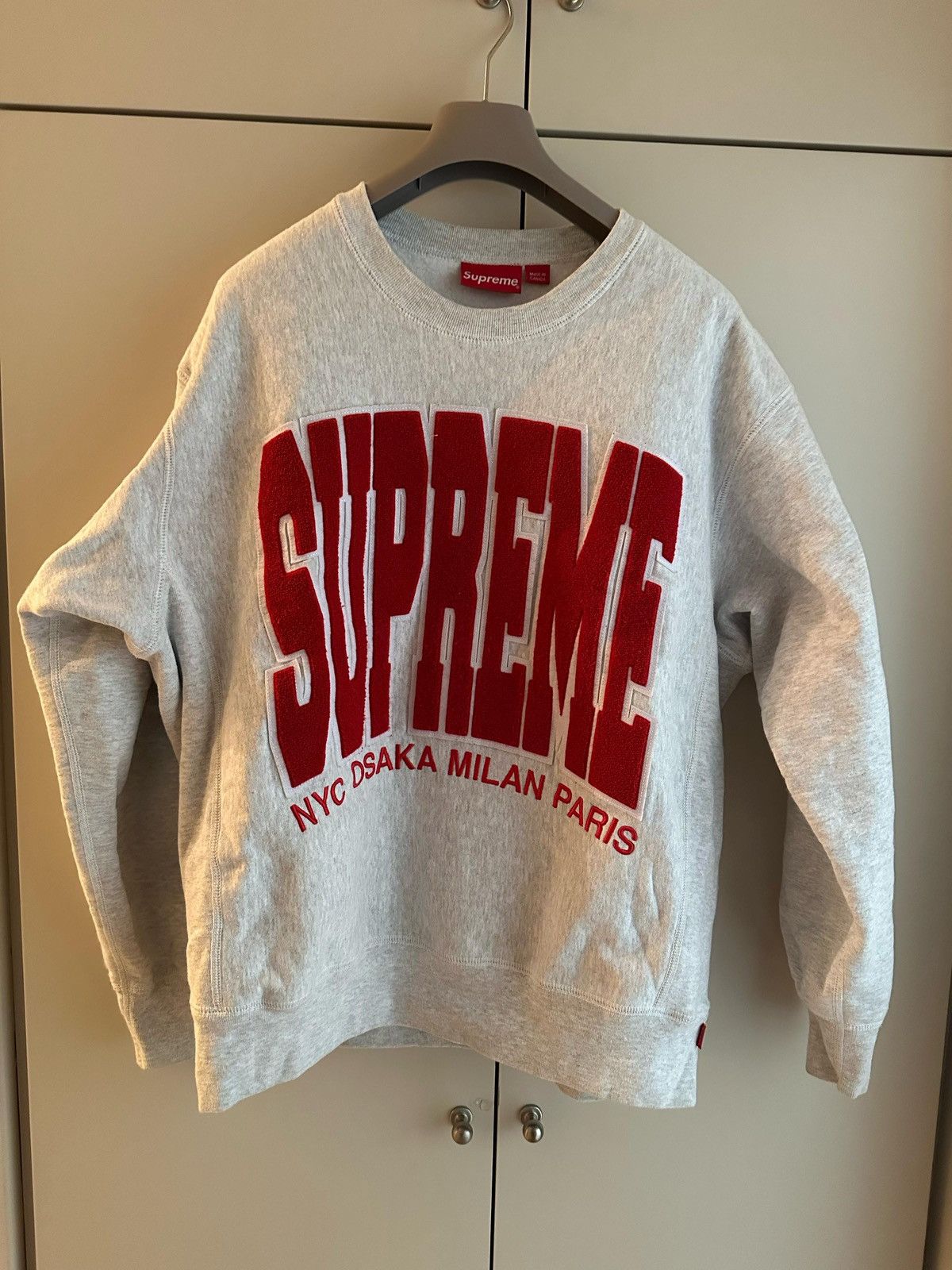 Supreme Supreme Cities Arc Crewneck Size US M / EU 48-50 / 2 - 1 Thumbnail