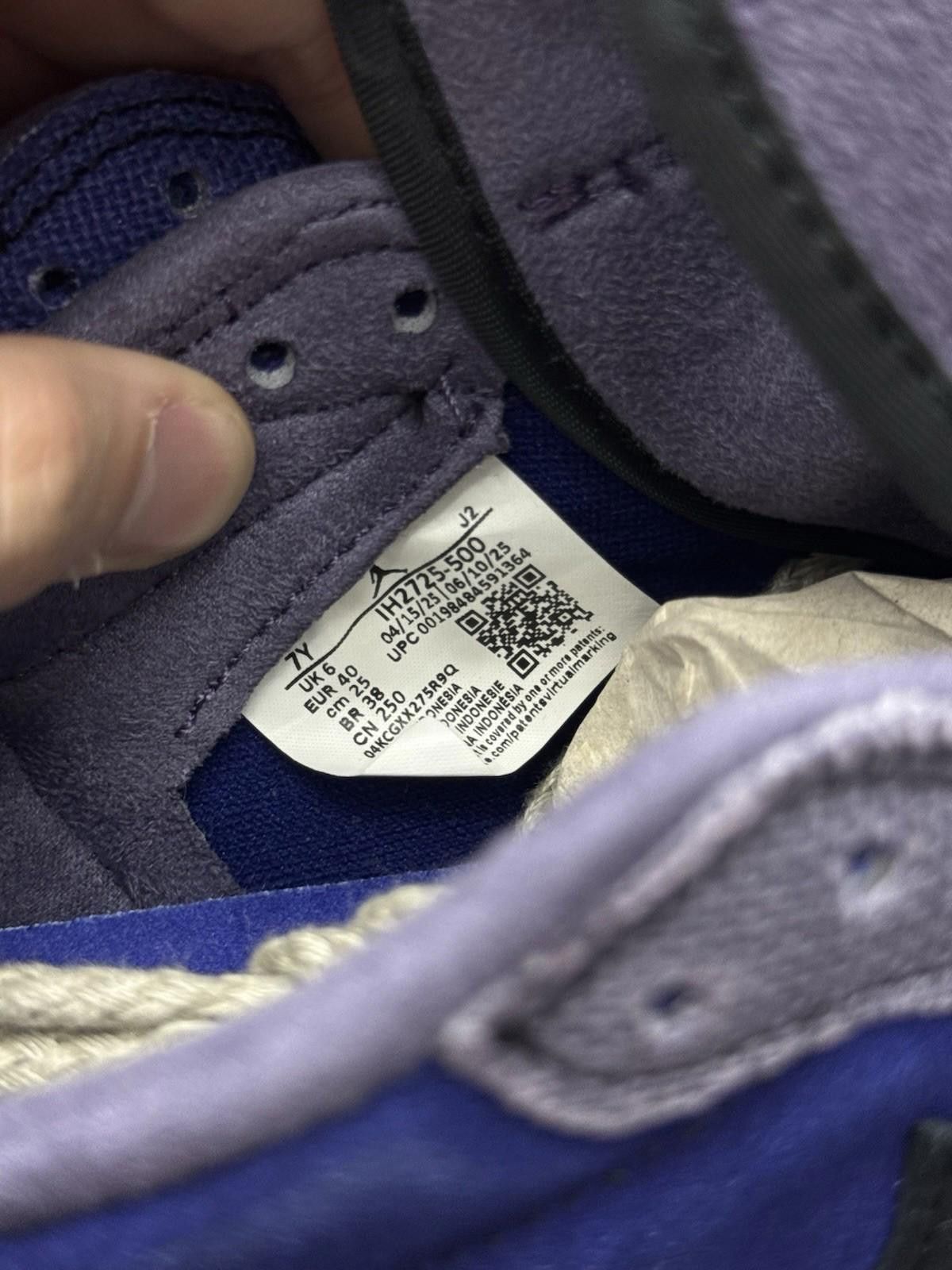 Jordan Brand 7Y Zion Williamson x Air Jordan 1 Retro OG Low Voodoo NEW Size US 7 / EU 40 - 10 Thumbnail