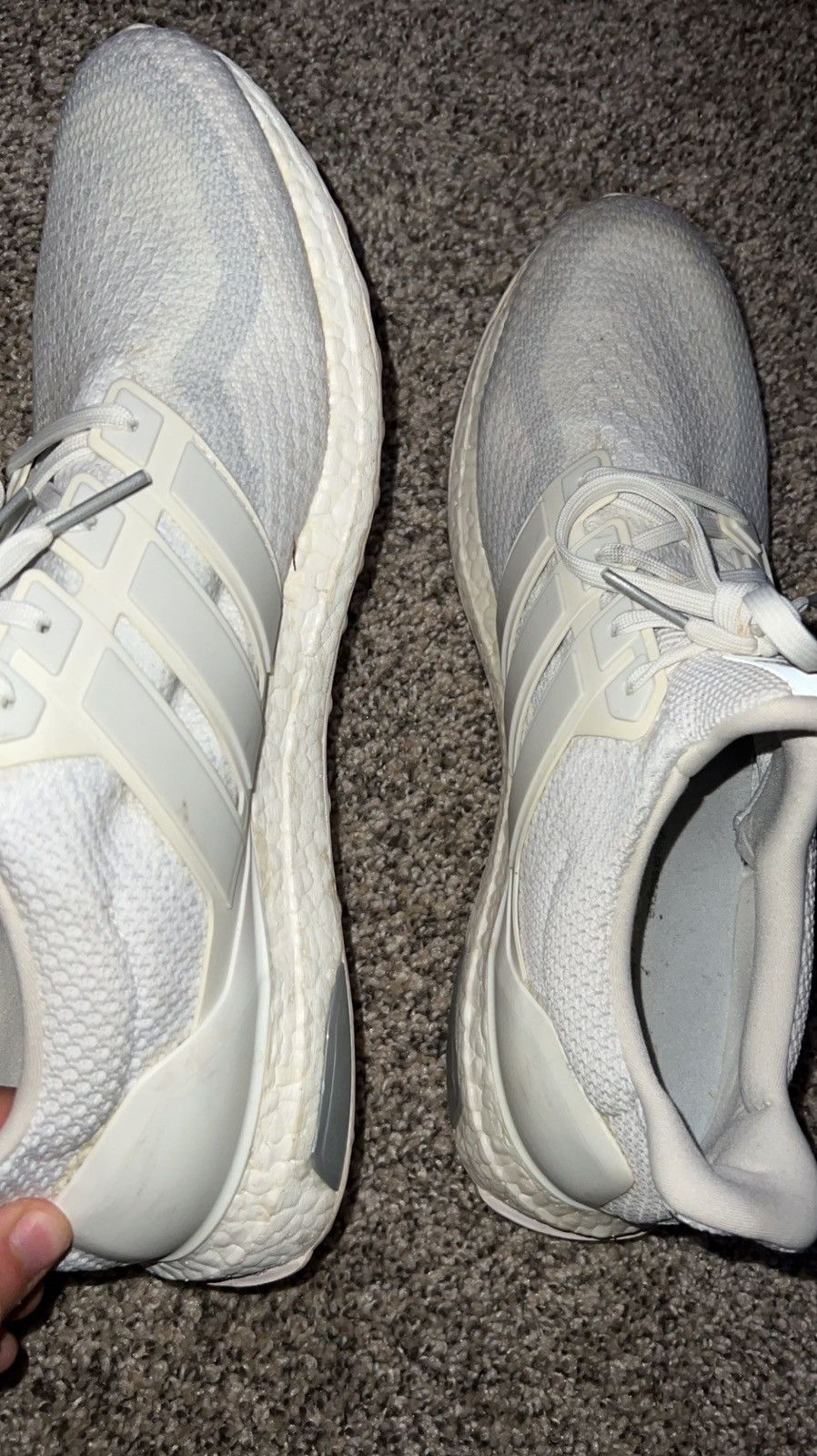 Adidas Ultra boost 2.0 Triple White Size US 14 / EU 47 - 3 Thumbnail