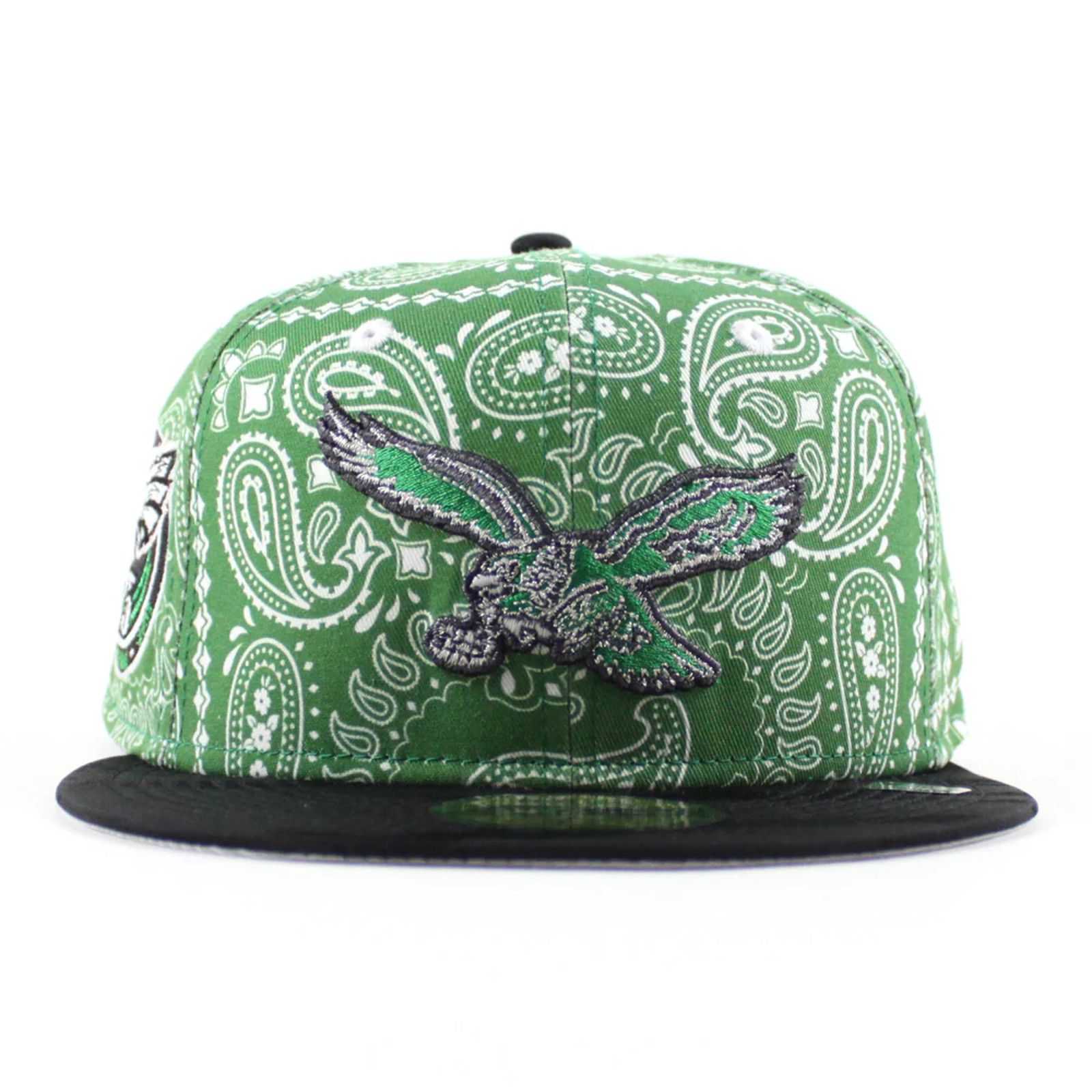New Era Philadelphia Eagles 75 Years New Era 59FIFTY Hat Sz 7 1/2 Size ONE SIZE - 3 Thumbnail