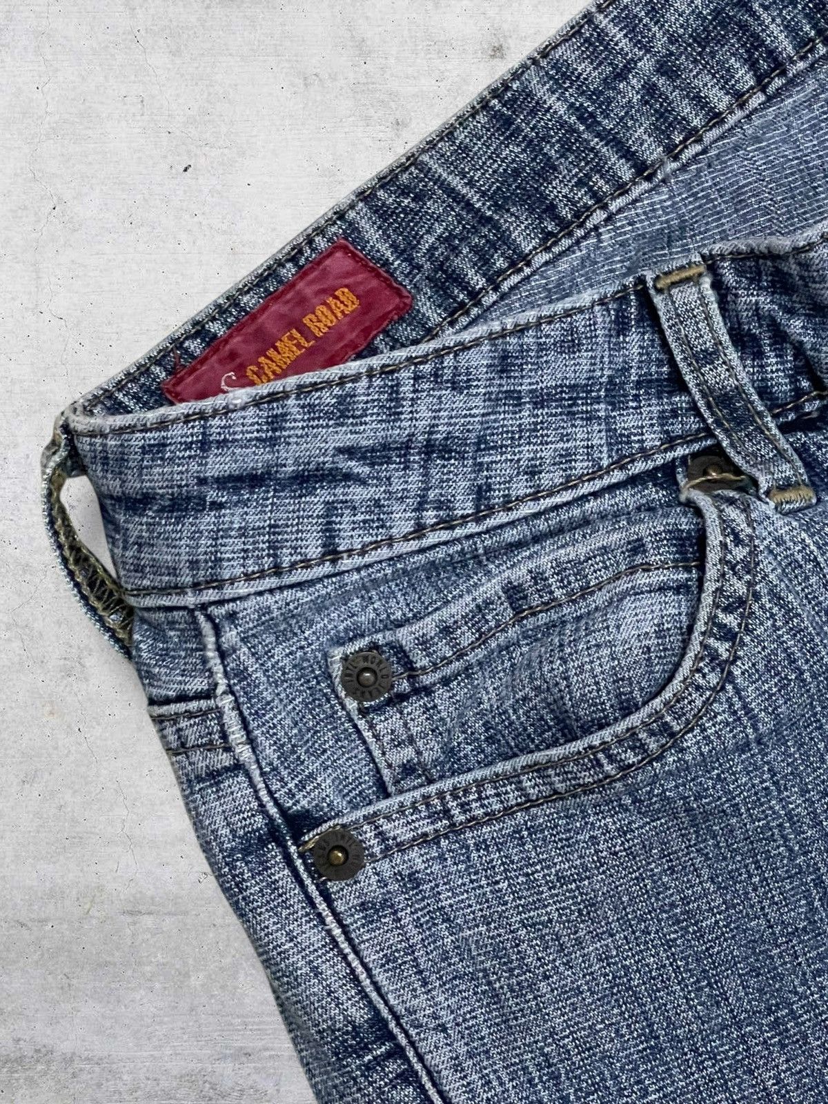 Japanese Brand VINTAGE KINKY COWBOY FLARED 90S JAPAN DESIGNER CAMEL ROAD Size US 28 / EU 44 - 7 Thumbnail