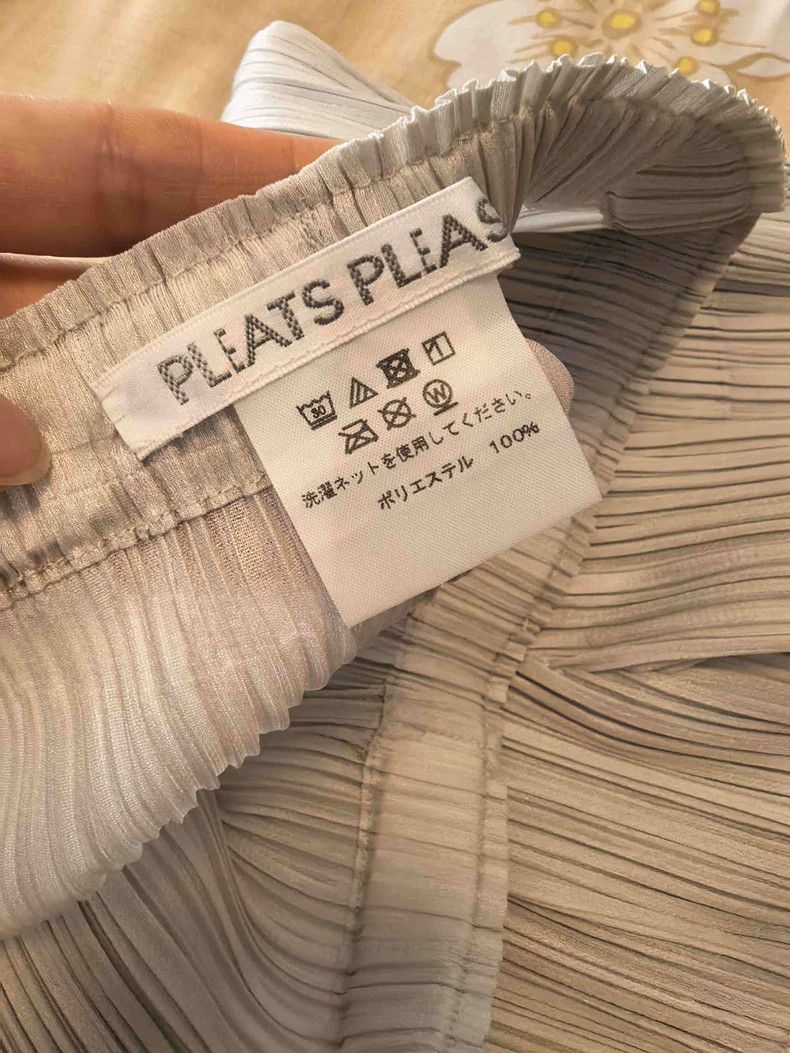 Issey Miyake issey miyake size:2 Beige pleated pants Size 42" / US 20 - 2 Thumbnail