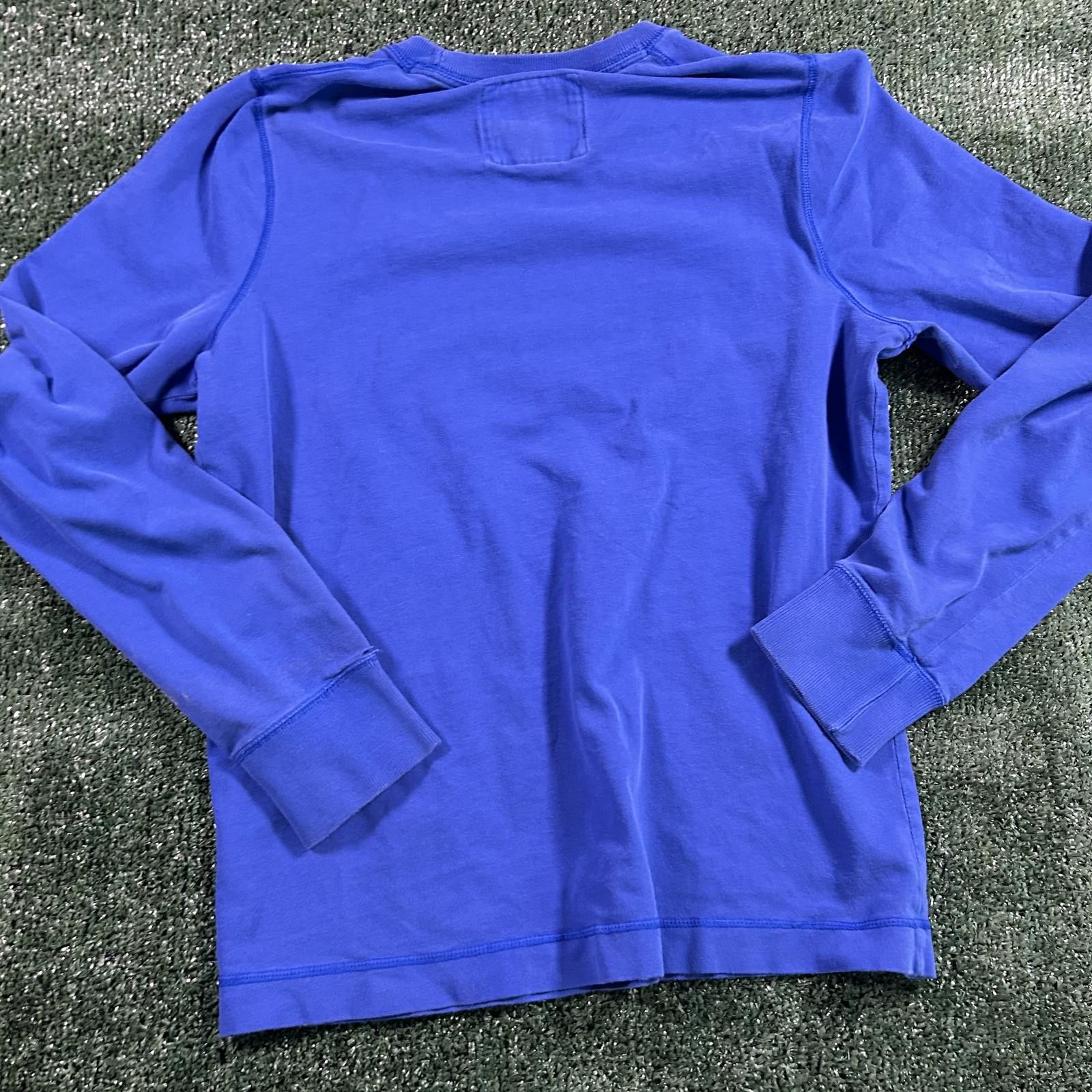 Abercrombie & Fitch Men's Blue Crewneck Sweatshirt with Embroidered Logo. XL Size US XL / EU 56 / 4 - 5 Thumbnail