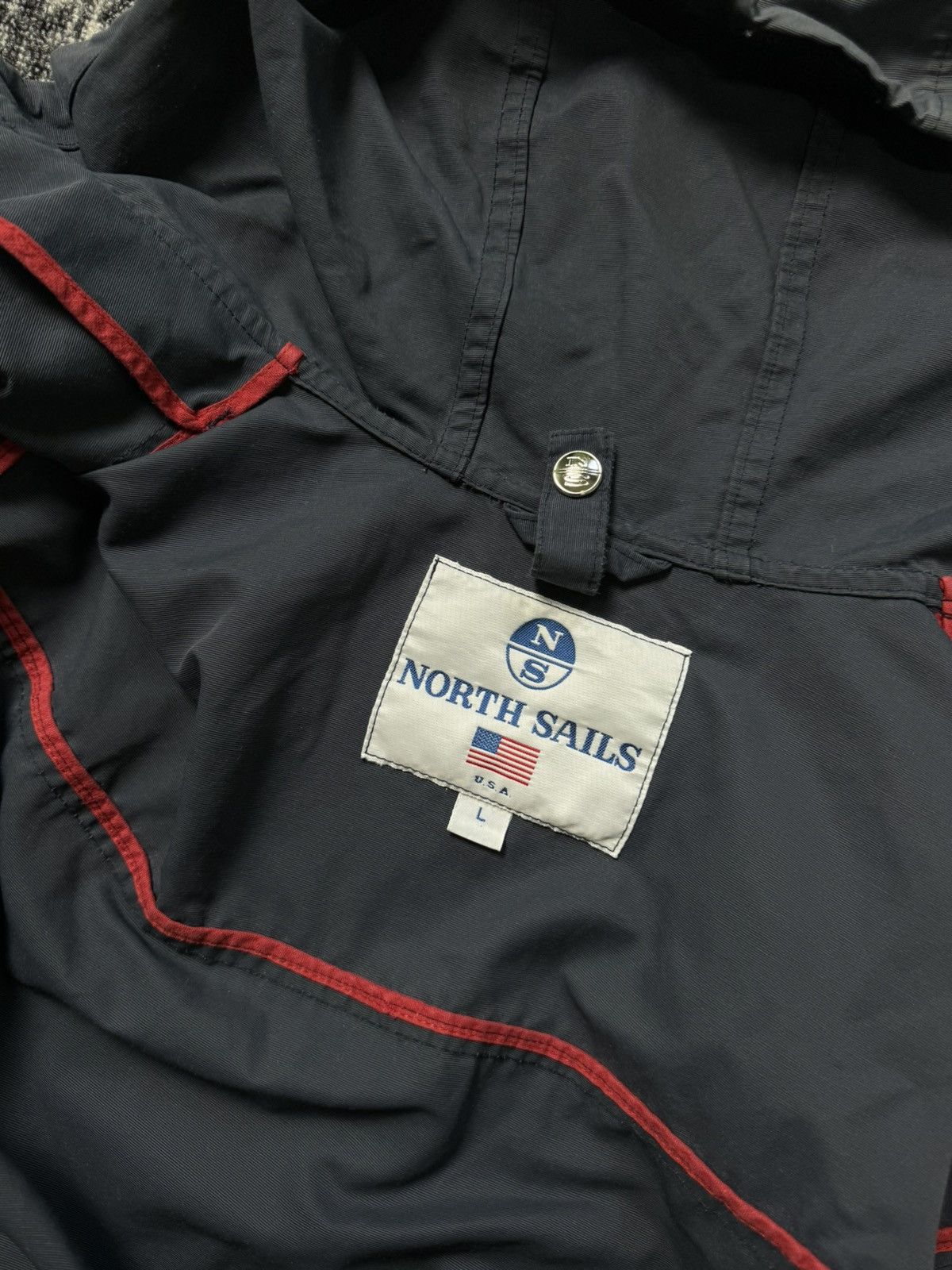 Japanese Brand × Vintage Vintage North Sails Jacket Bomber 2 in 1 Riri Y2K STYLE 90s Size US M / EU 48-50 / 2 - 8 Thumbnail