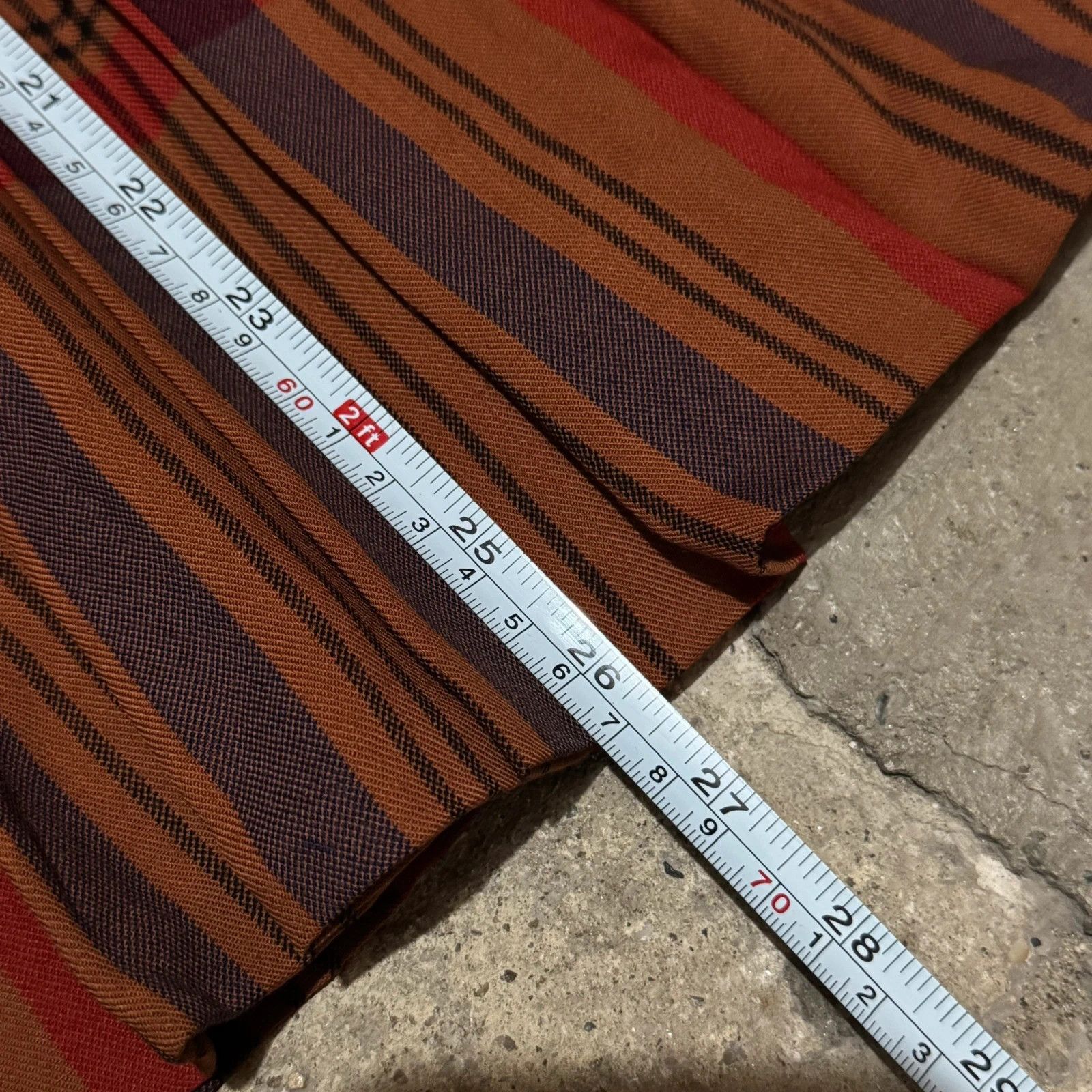 Yves Saint Laurent 70s-80s Yves Saint Laurent plaid skirt Size 28" / US 6 / IT 42 - 7 Thumbnail