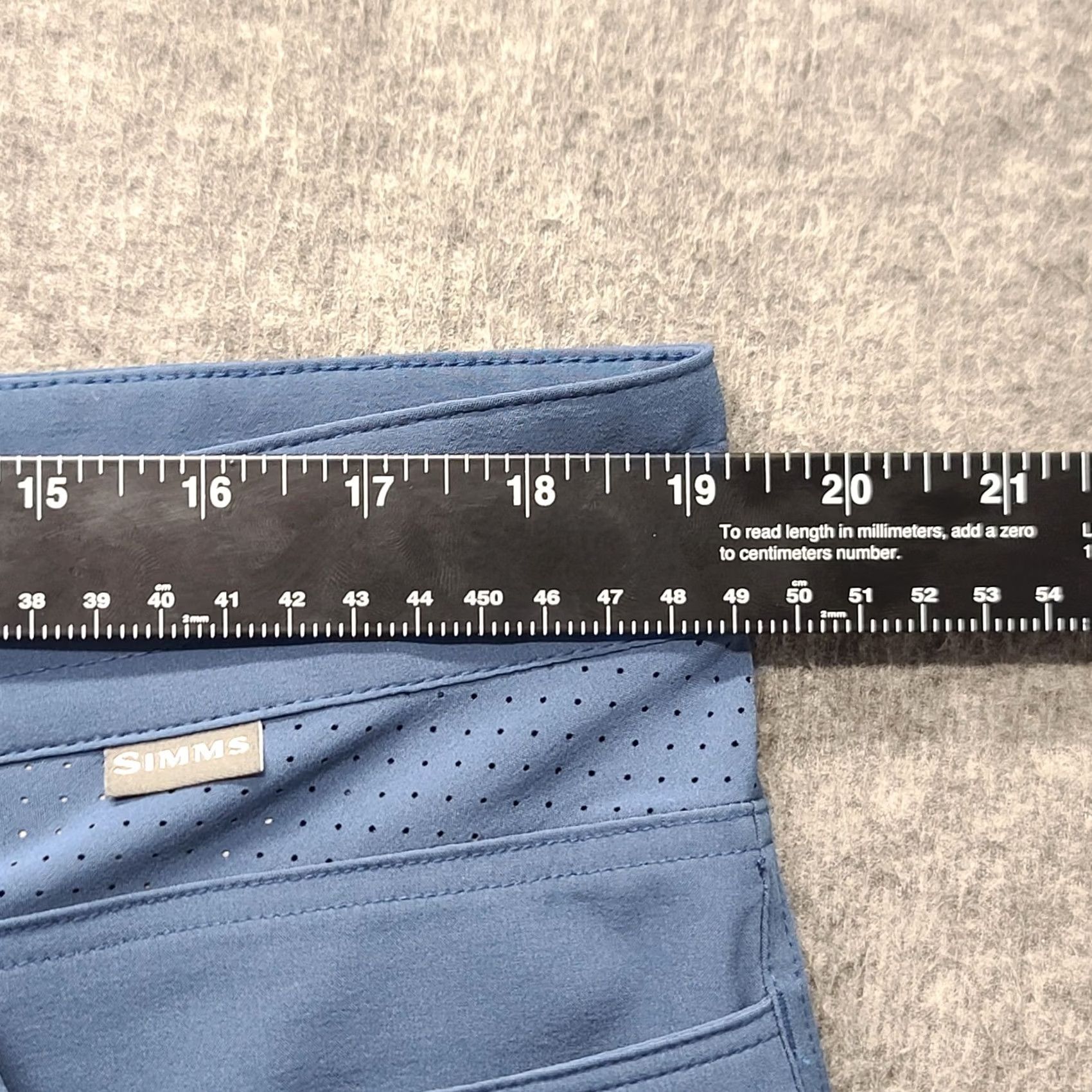 Vintage Simms Seamount Shorts Men 38 Blue Quick Dry Cargo Pocket Fishing Board Size US 38 / EU 54 - 5 Thumbnail