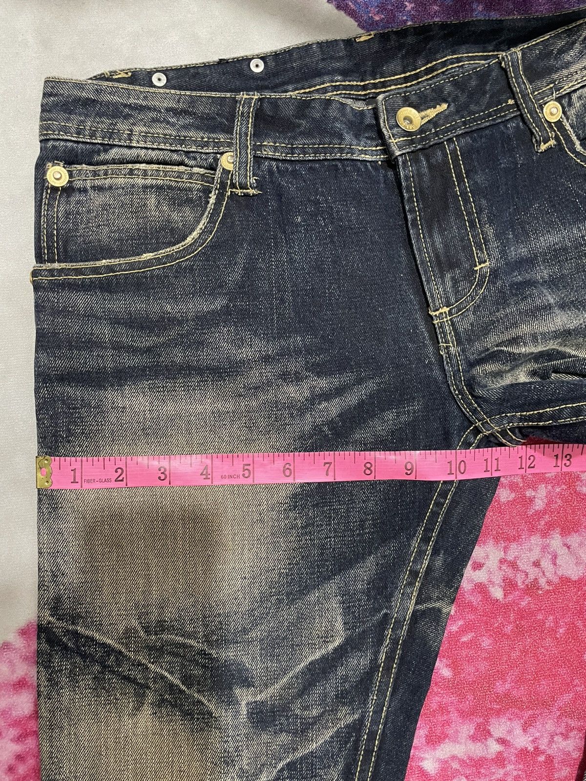 semanticdesign Semantic Design Punk Style Flare Denim Pants Size US 34 / EU 50 - 18 Thumbnail