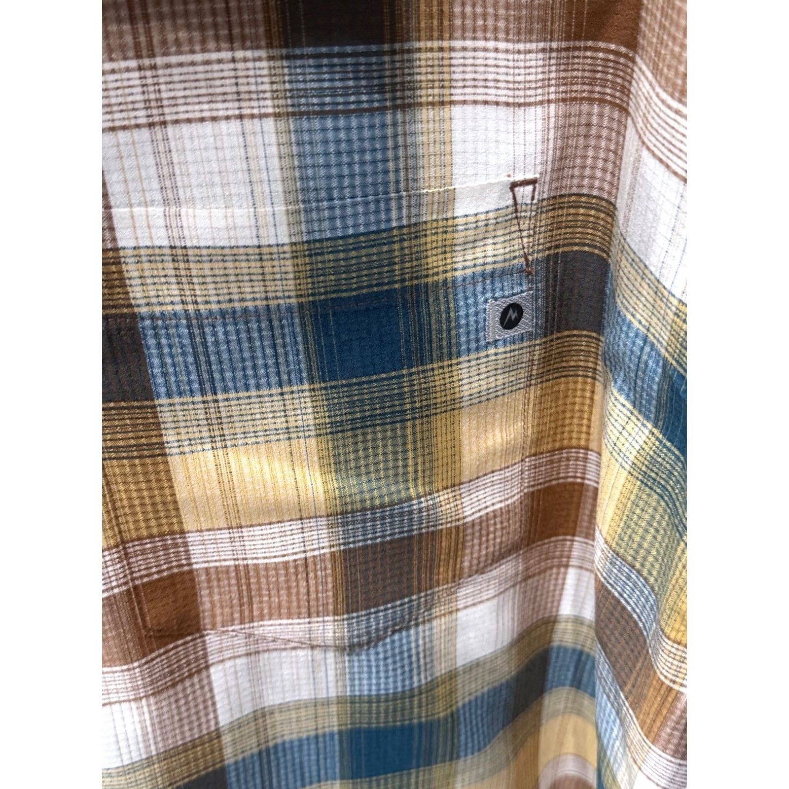 Marmot Marmot Shirt XXL 2XL Plaid Short Sleeve Button Up Men Multicolor Mens Size US XXL / EU 58 / 5 - 5 Thumbnail