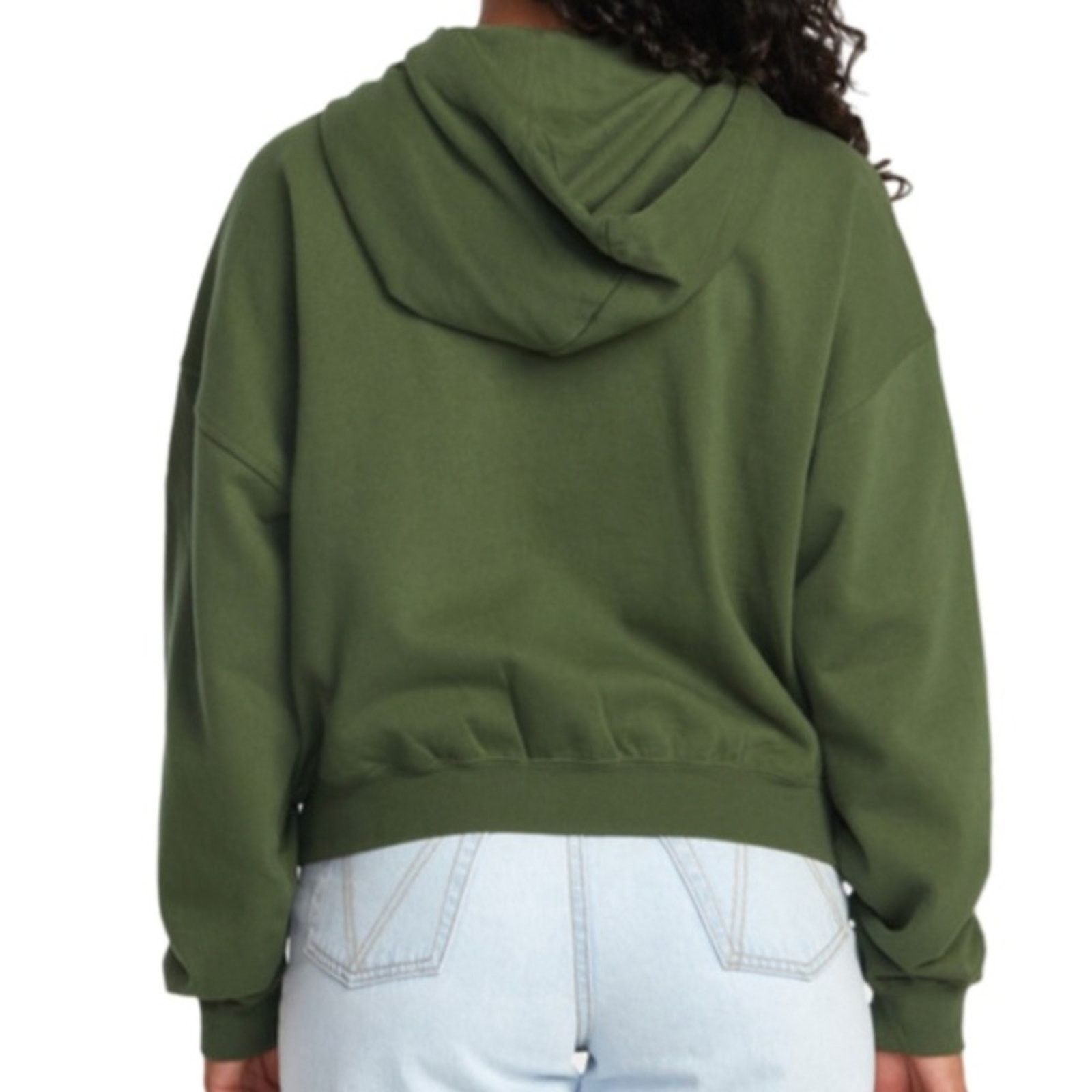 RVCA RVCA x Rose Machado Court Zip-Up Hoodie for Women - Mocha S Size S / US 4 / IT 40 - 3 Thumbnail