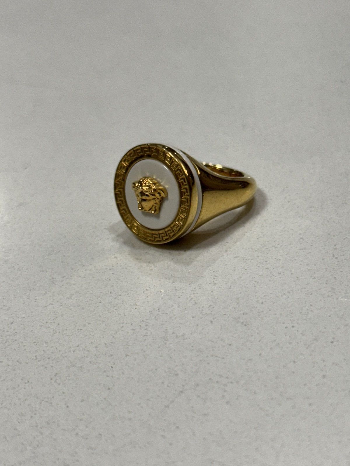 Versace Versace Medusa enamel ring Size ONE SIZE - 4 Thumbnail