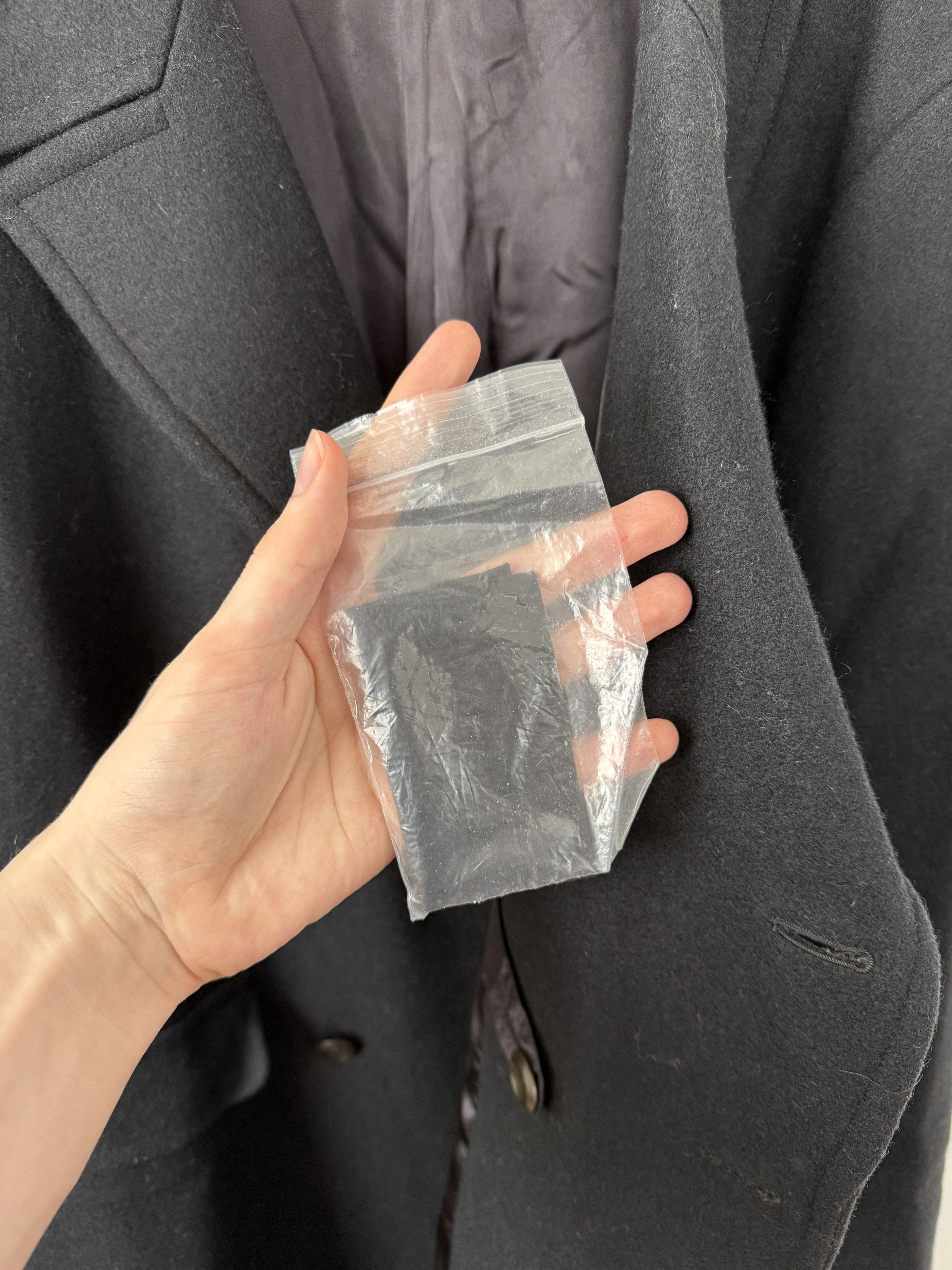 Junya Watanabe Comme Des Garcons MAN Wool Double Breasted Overcoat Size US XL / EU 56 / 4 - 17 Thumbnail