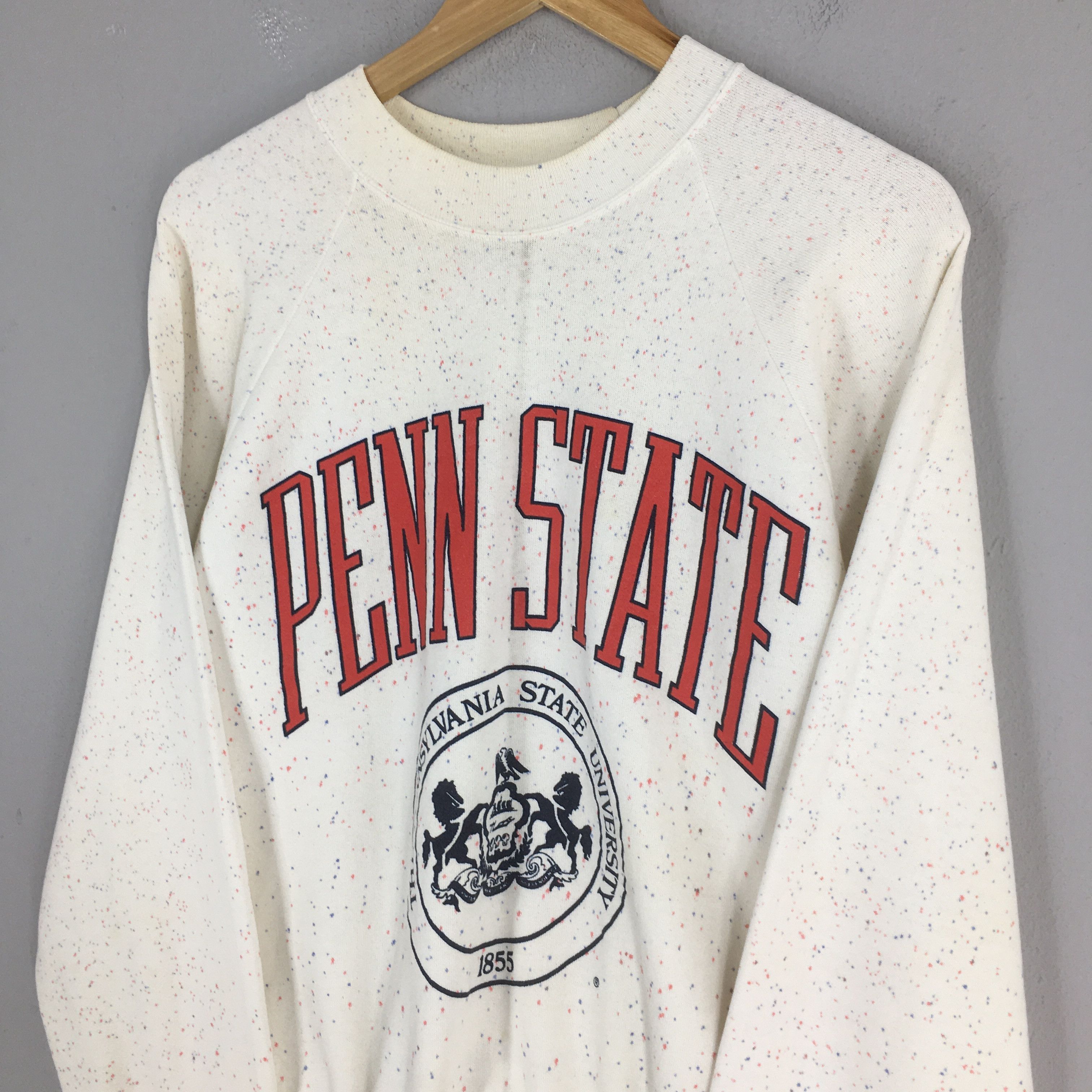 NCAA × Vintage Vintage 90s Penn State Nittany Lions Sweatshirt XLarg Size US XL / EU 56 / 4 - 3 Thumbnail
