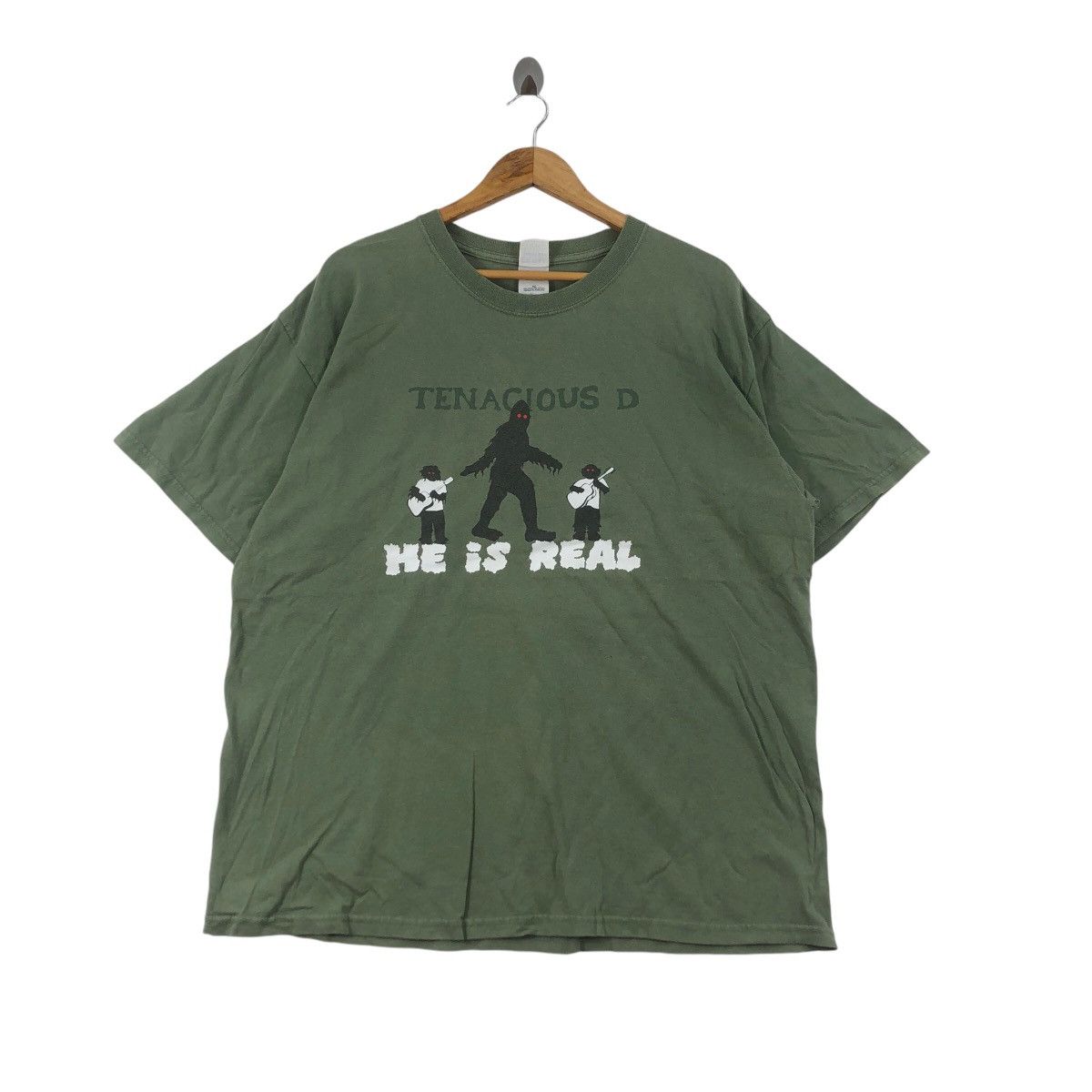Vintage Vintage 2006 TENACIOUS D He Is Real Tour Jack Black Tee Size US XL / EU 56 / 4 - 1 Thumbnail