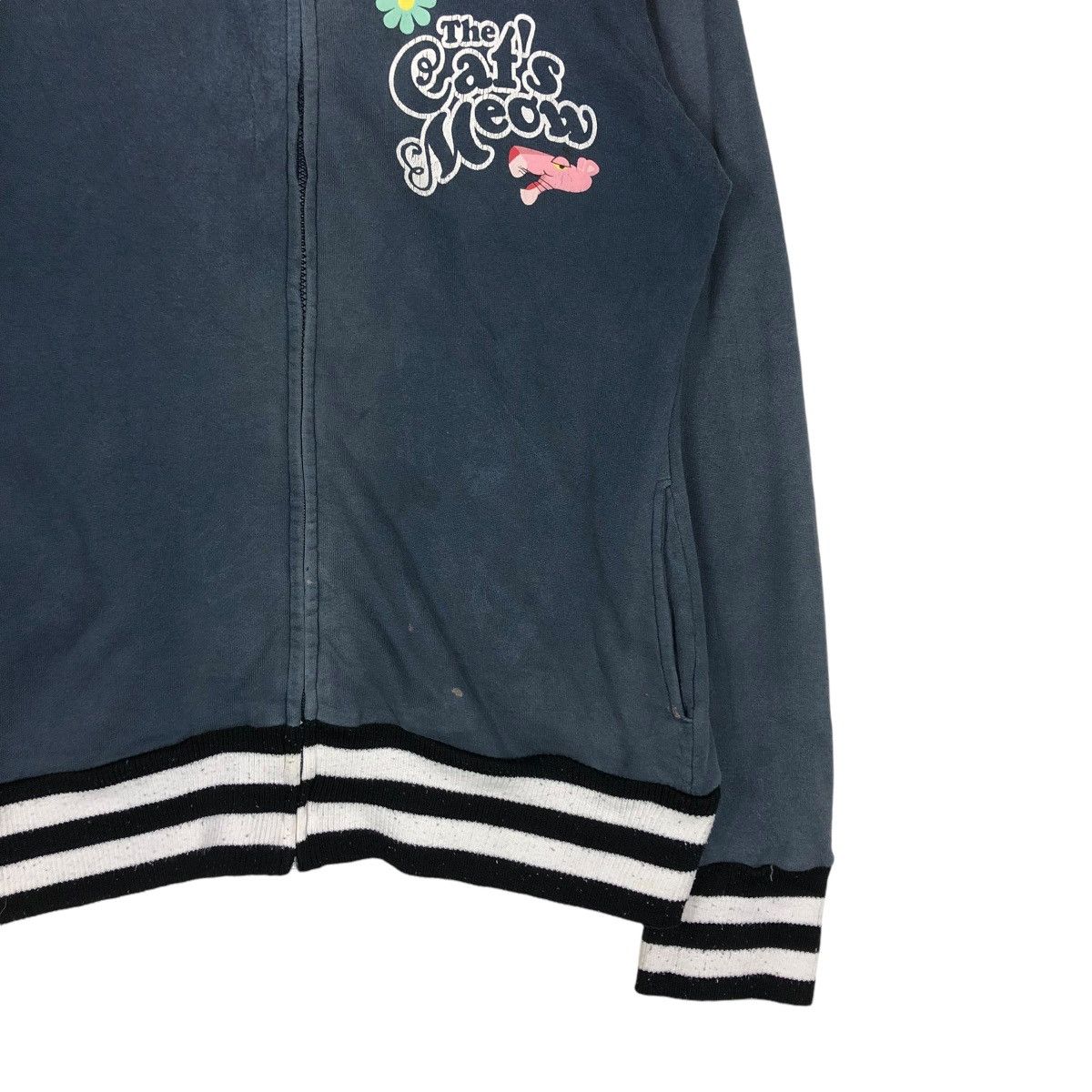 Cartoon Network 🔥VINTAGE BOMBER JACKET BIKER PINK PANTHER Size US L / EU 52-54 / 3 - 7 Thumbnail