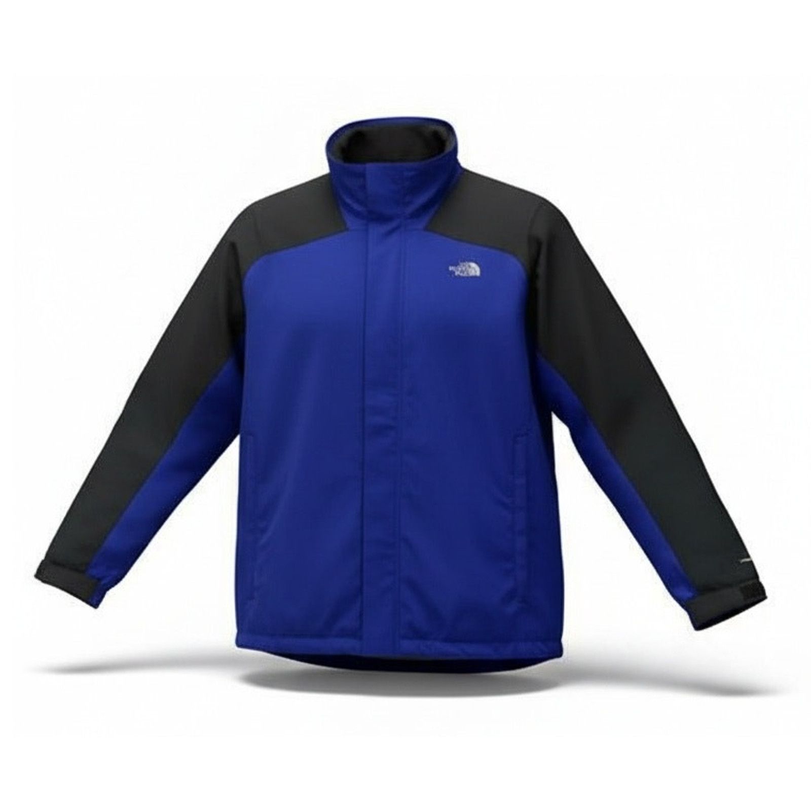 The North Face The North Face Jacket Mens XL Blue Black Colorblock Full Zip Size US XL / EU 56 / 4 - 1 Thumbnail