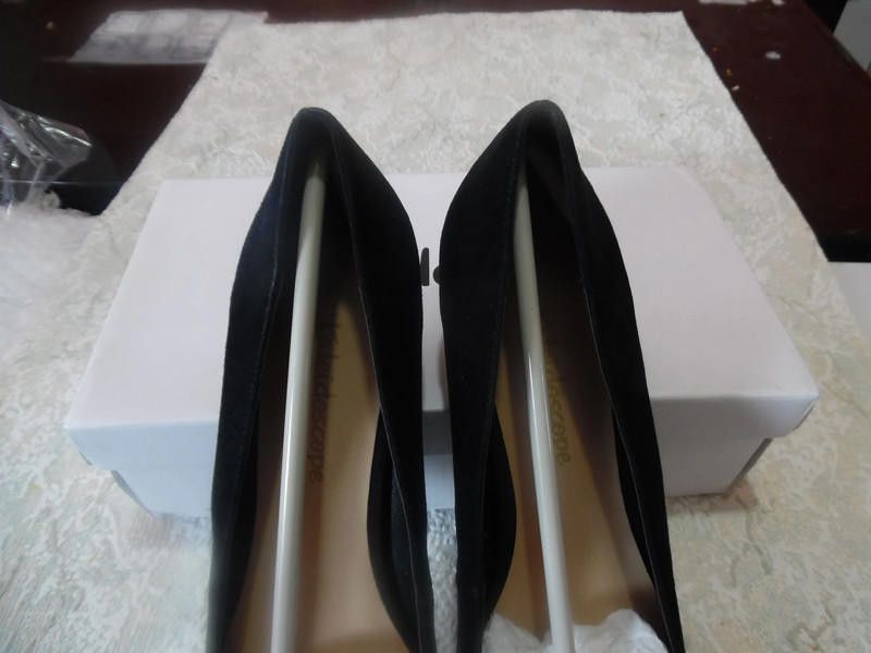 Designer Kaleidoscope black shoes for women's size 7UK Size US 9 / IT 39 - 7 Thumbnail