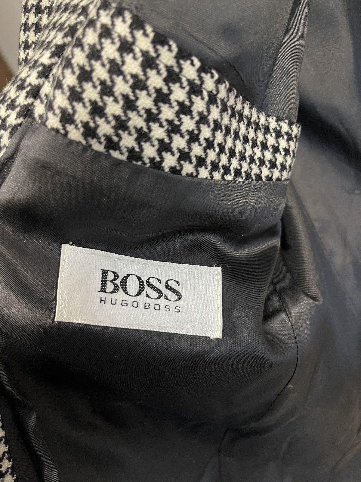Hugo Boss Vintage cashmere wool blazer sport coat classic blazer XL Size 42R - 7 Thumbnail