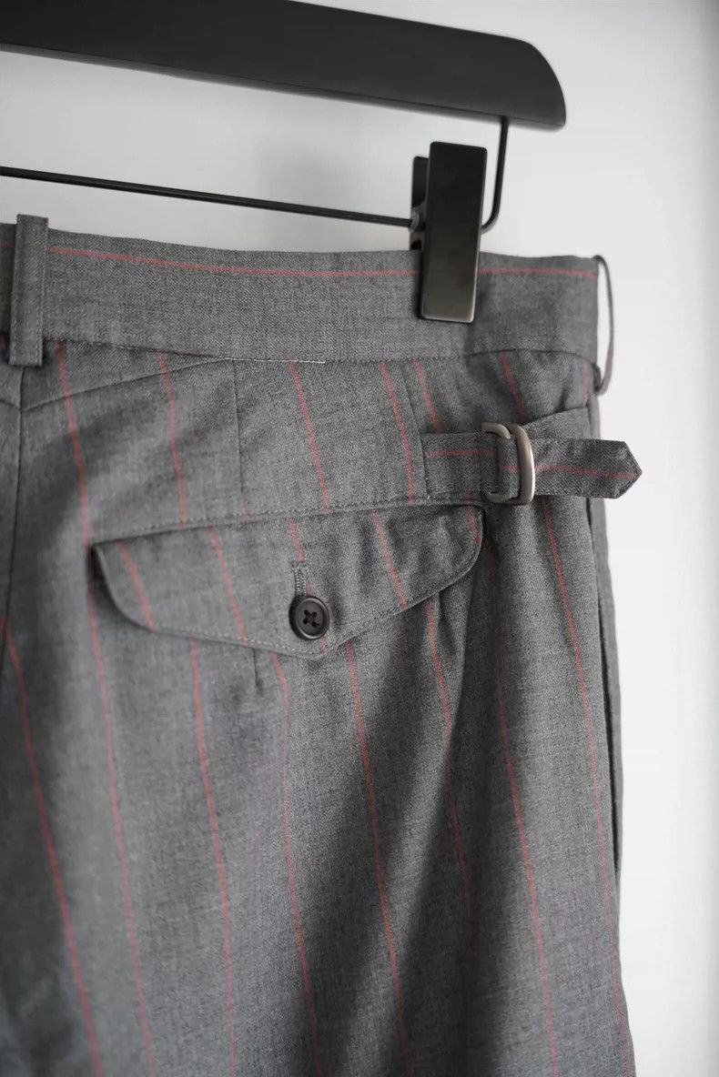 Yohji Yamamoto Yohji Yamamoto Yohji Yamamoto Gray Orange Stripe Suit Set Size US S / EU 44-46 / 1 - 7 Thumbnail
