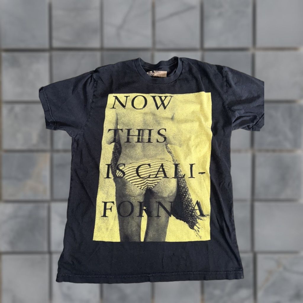 REEF VINTAGE Reef T-Shirt California Black L Mens Now This Is California Size US L / EU 52-54 / 3 - 1 Thumbnail