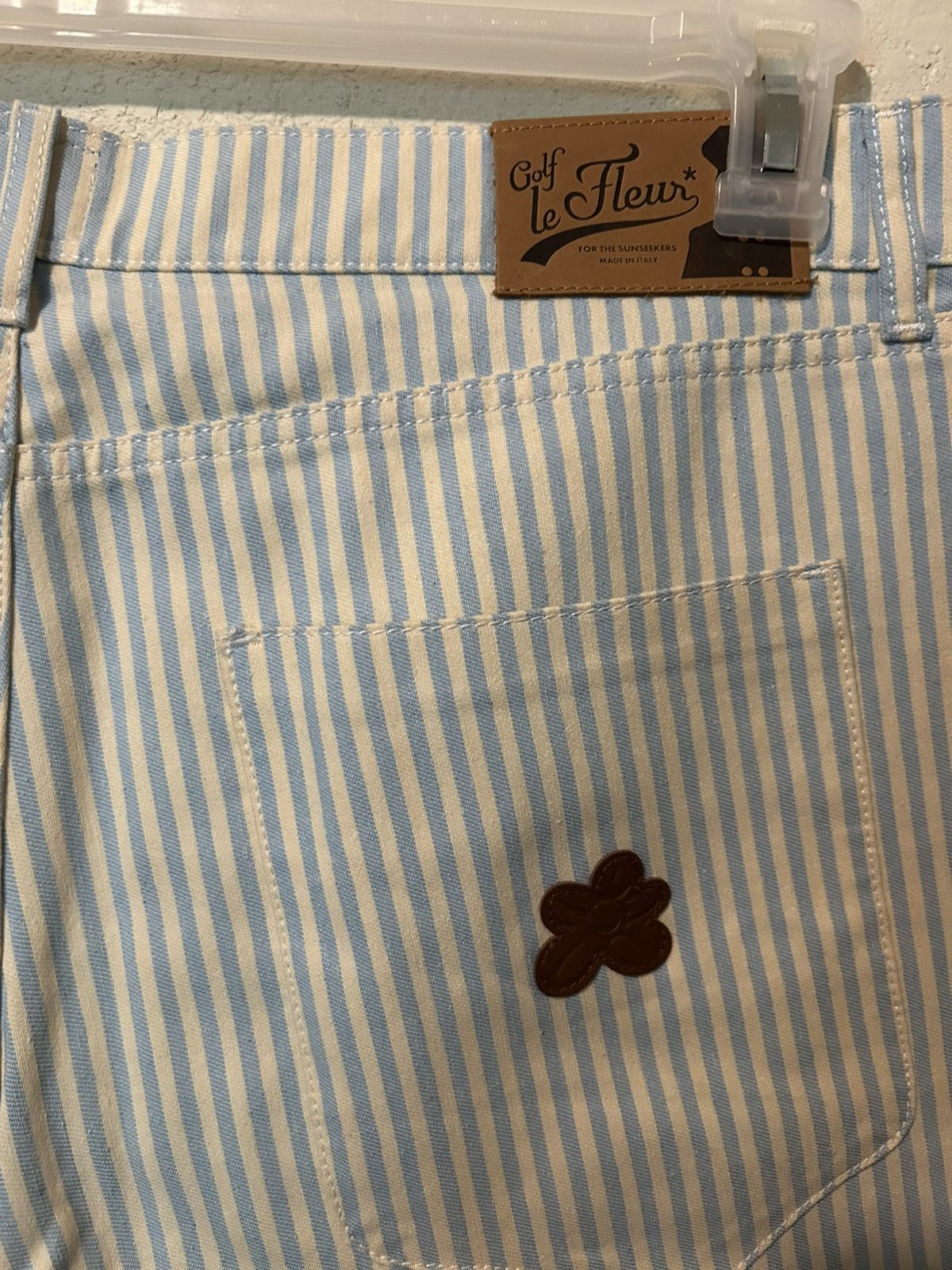 Golf le Fleur Golf le fleur wavy pocket hickory stripe denim jeans size 36 Size US 36 / EU 52 - 4 Thumbnail
