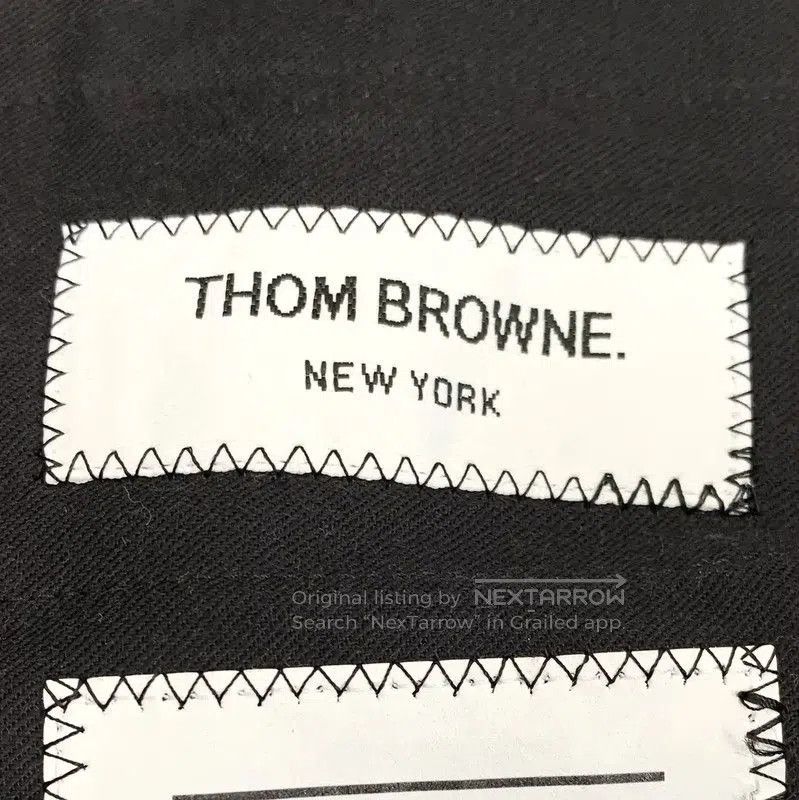 Thom Browne Thom Browne Women's Black Wool Casual Pants . Size 23" - 5 Thumbnail