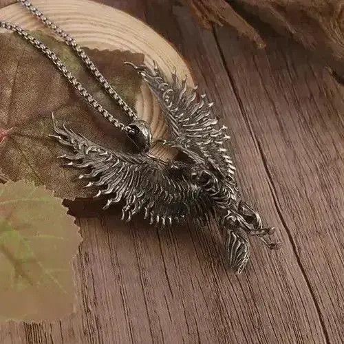 Vintage Unicorn Wings Necklace Size ONE SIZE - 4 Thumbnail