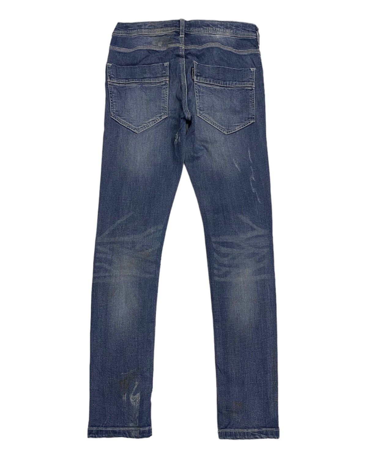 BUFFALO BOBS 🔥RARE🔥BUFFALO BOBS DISTRESSED RARE DENIM UNDERCOVER DESIGN Size US 30 / EU 46 - 3 Thumbnail