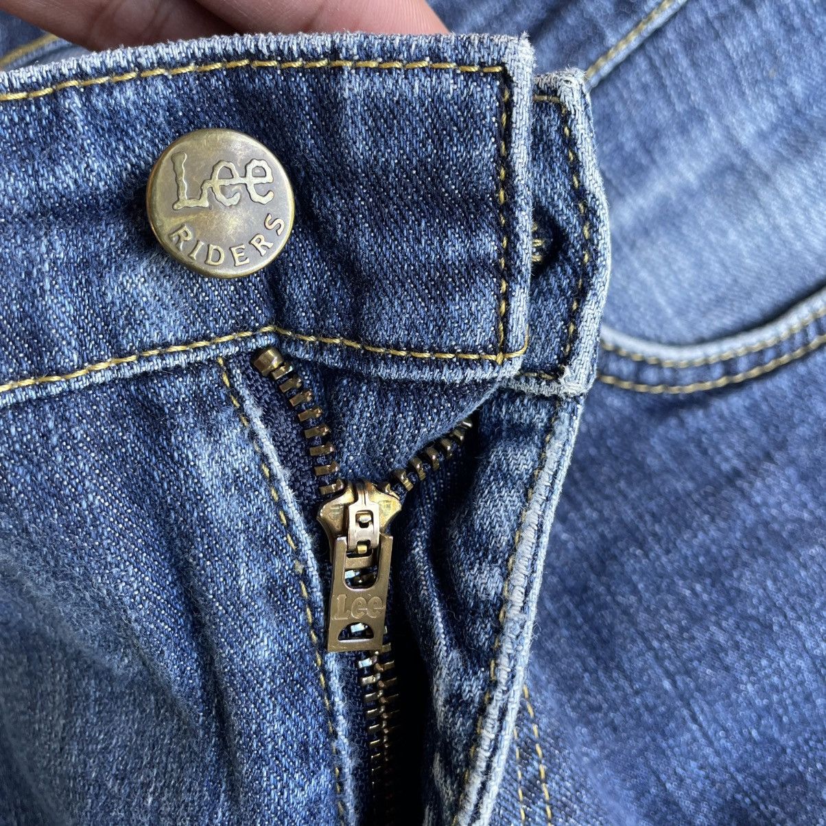 Lee 🔥Vintage Lee Riders Stoned Washed Distress Denim Jeans Size US 30 / EU 46 - 10 Thumbnail