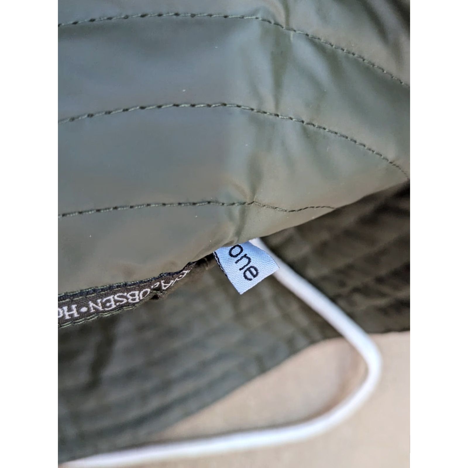 Ilse Jacobsen ilse Jacobsen Hornbaek Womens Green Bucket Hat One Size Waterproof Chin Strap Hat Woman Green Bucket Hat Chin Strap Waterproof Size ONE SIZE - 4 Thumbnail