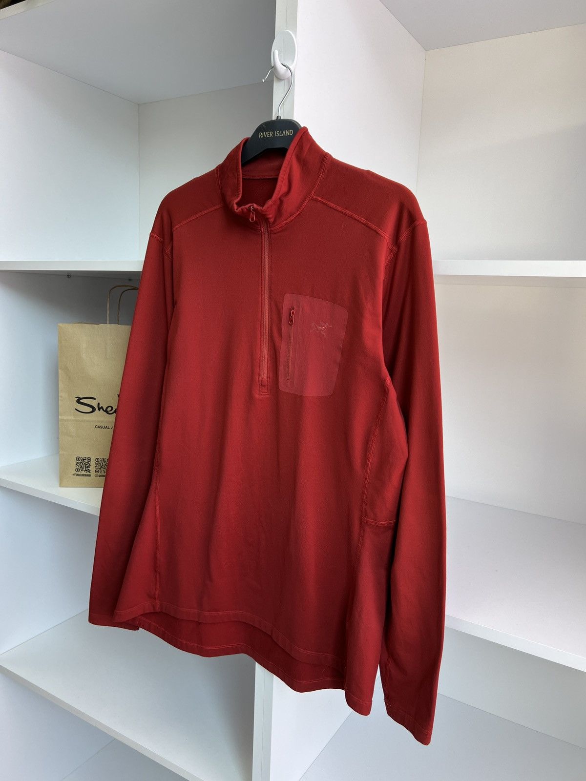 Arc'teryx × Vintage Vintage Arc'teryx 1/4 zip sweatshirt Size US M / EU 48-50 / 2 - 7 Thumbnail