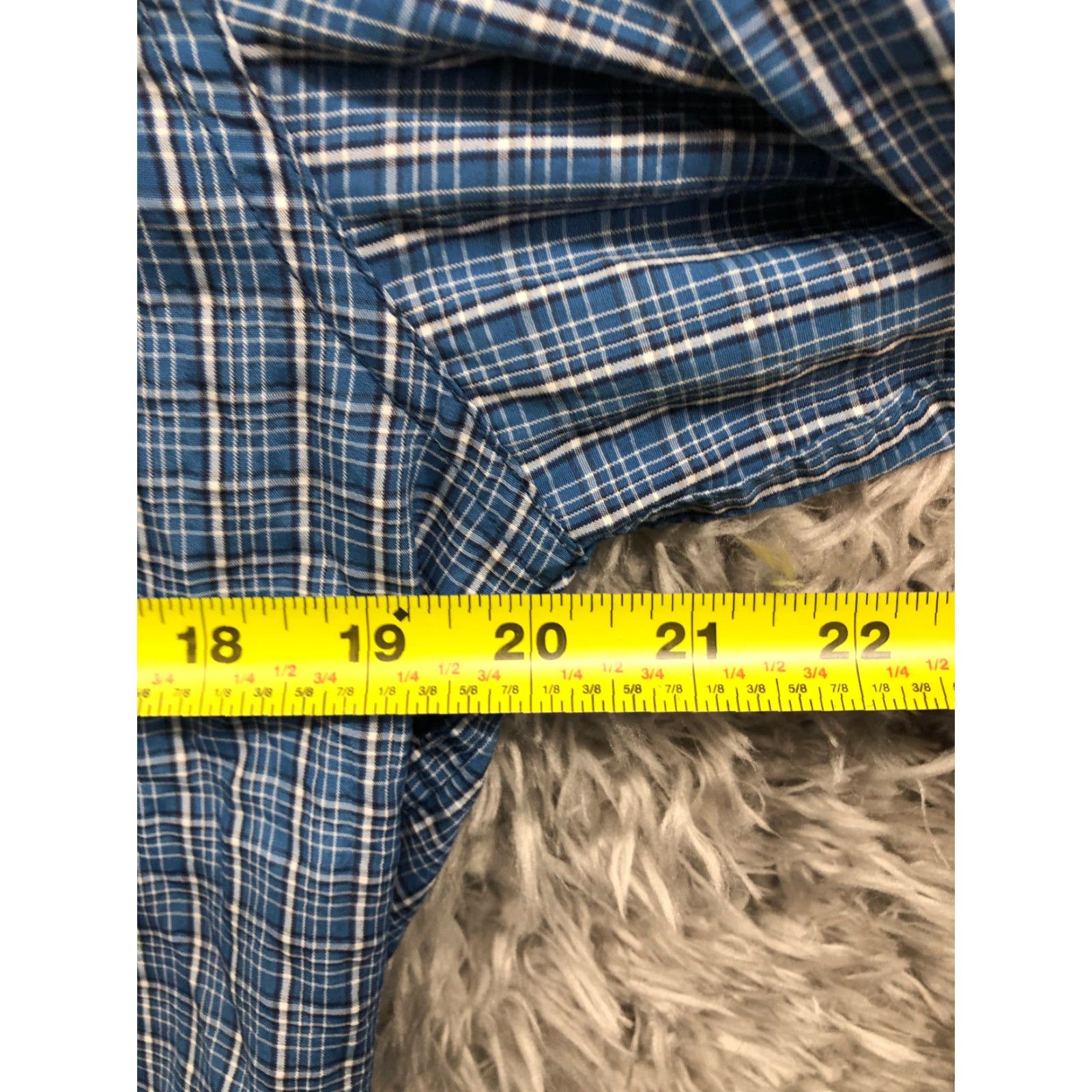 Eddie Bauer Eddie Bauer Shirt Mens Blue Plaid Long Sleeve Button Down Collar Size S Size US S / EU 44-46 / 1 - 6 Thumbnail