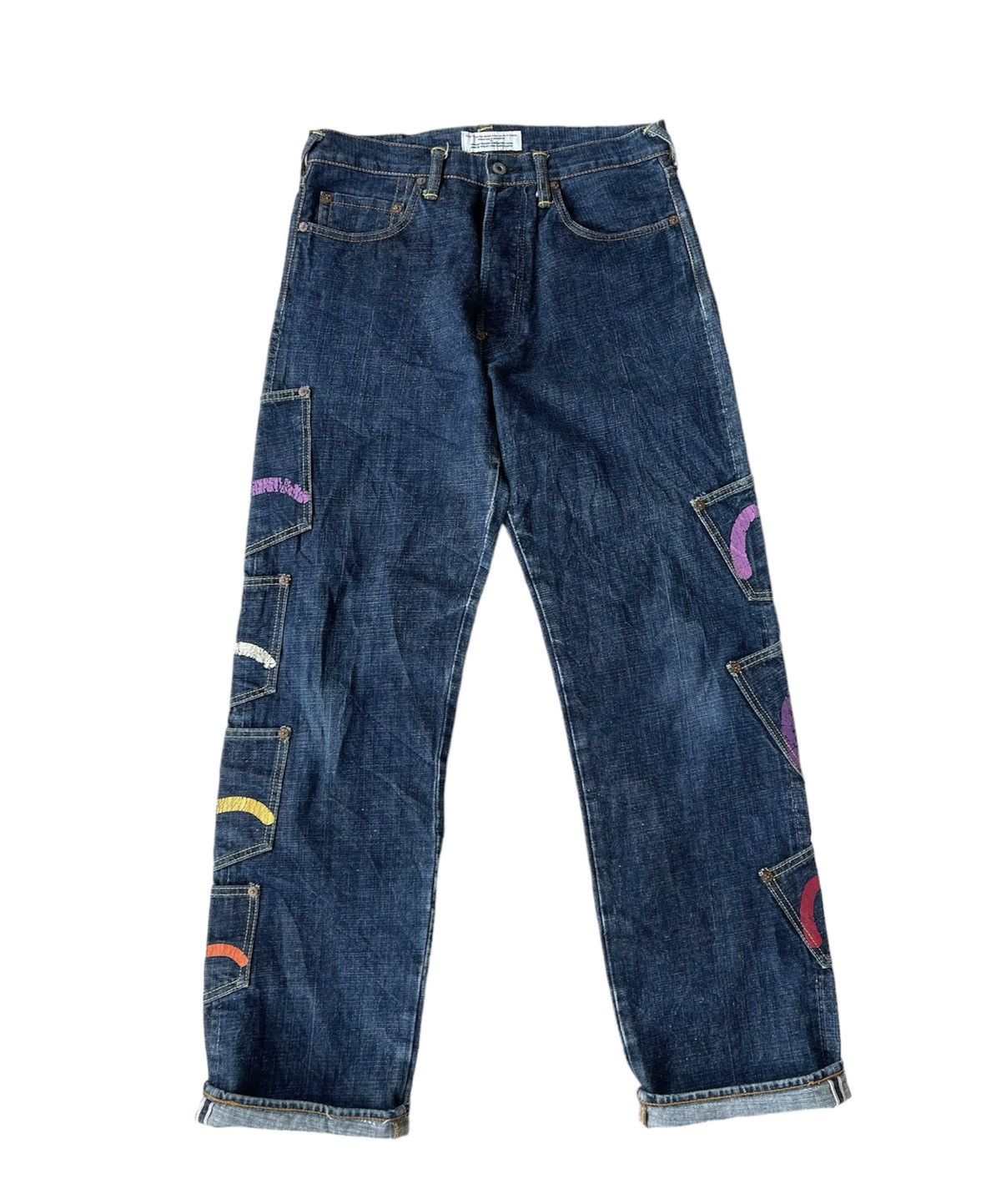 Evisu Vintage evisu Multi pocket Denime selvedge jeans Size US 32 / EU 48 - 5 Thumbnail