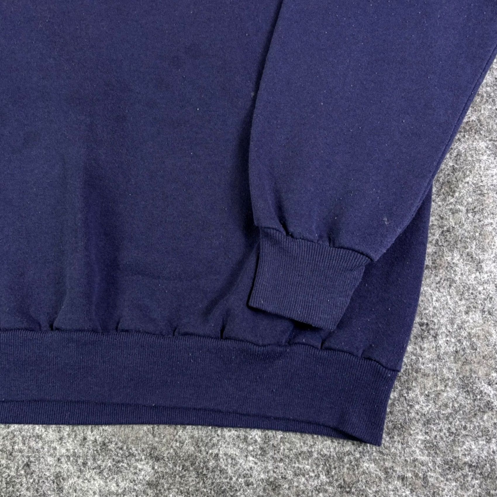 Jerzees VINTAGE Jerzees Penn University Sweatshirt Mens 2XL Navy Blue Raglan USA Crew Neck Fleece Logo Pullover/All Seasons Size US XXL / EU 58 / 5 - 7 Thumbnail