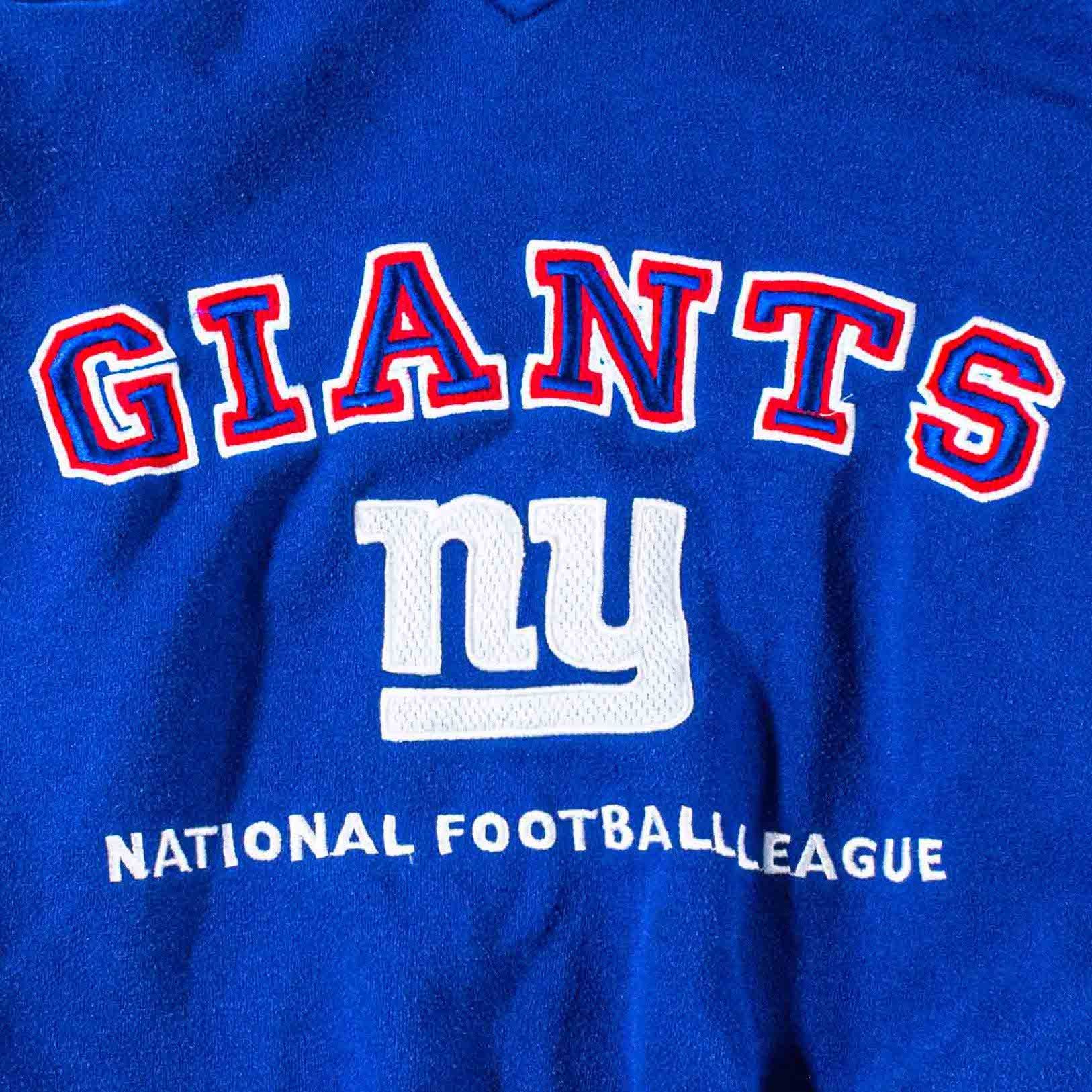 Lee Y2K New York Giants Lee Sport Ringer Hoodie Sweatshirt Size US M / EU 48-50 / 2 - 12 Thumbnail