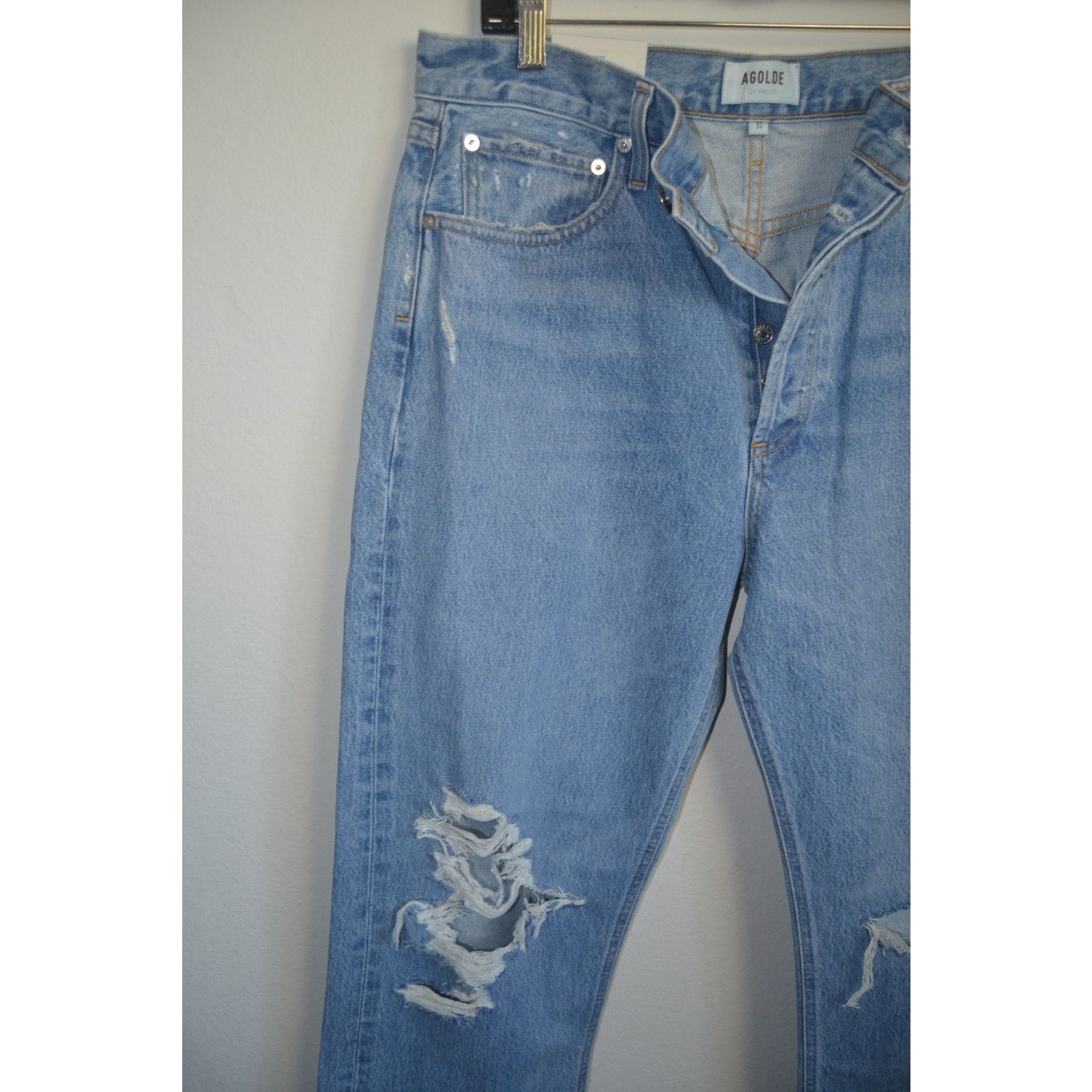 Agolde AGOLDE 90's Midrise Loose Fit Jeans Size 31 Size 31" - 1 Thumbnail