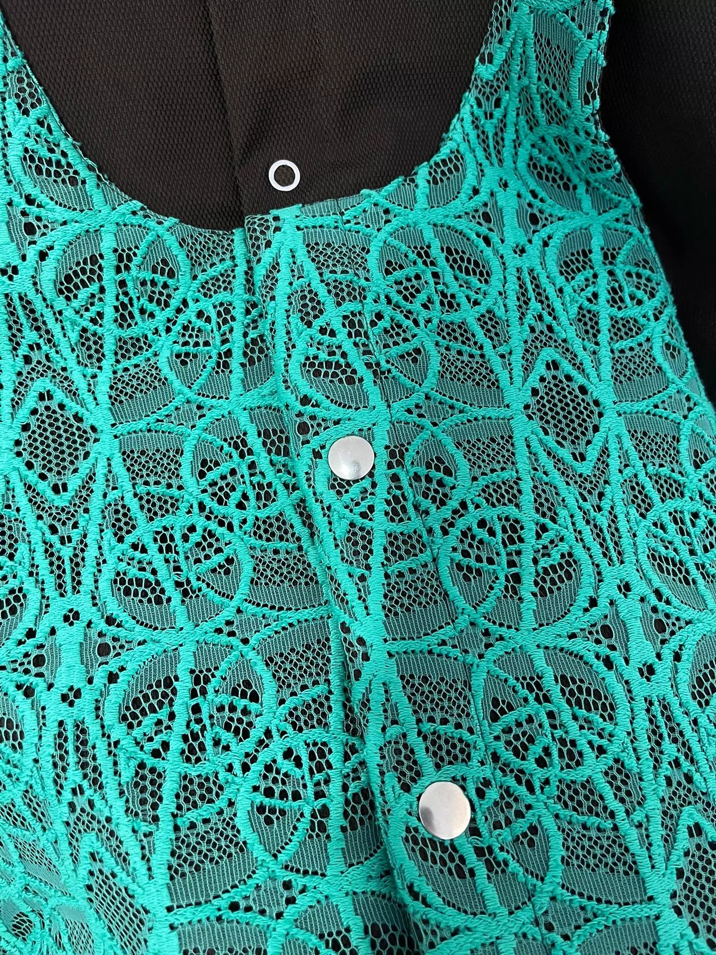 Kiko Kostadinov Kiko Kostadinov 22ss elio lace colorblock brown green vest Size US M / EU 48-50 / 2 - 4 Thumbnail