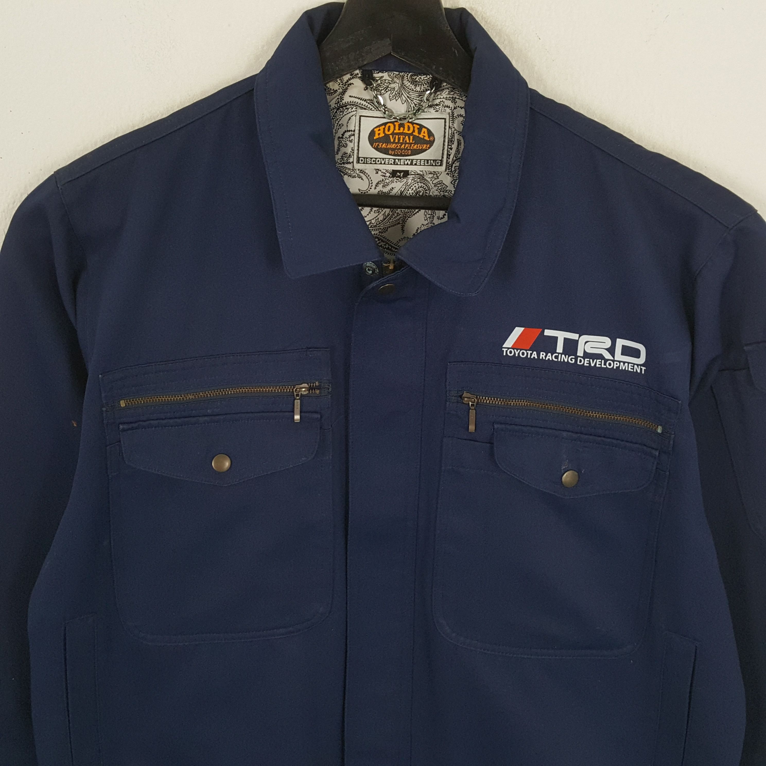 Japanese Brand × Vintage TRD YOYOTA RACING Development Motorsports Custom Jacket Size US L / EU 52-54 / 3 - 4 Thumbnail