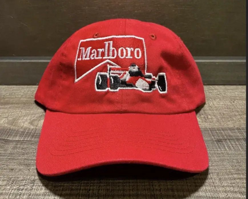 Marlboro Deadstock Retro Marlboro Racing Embroidered Hat | Grailed