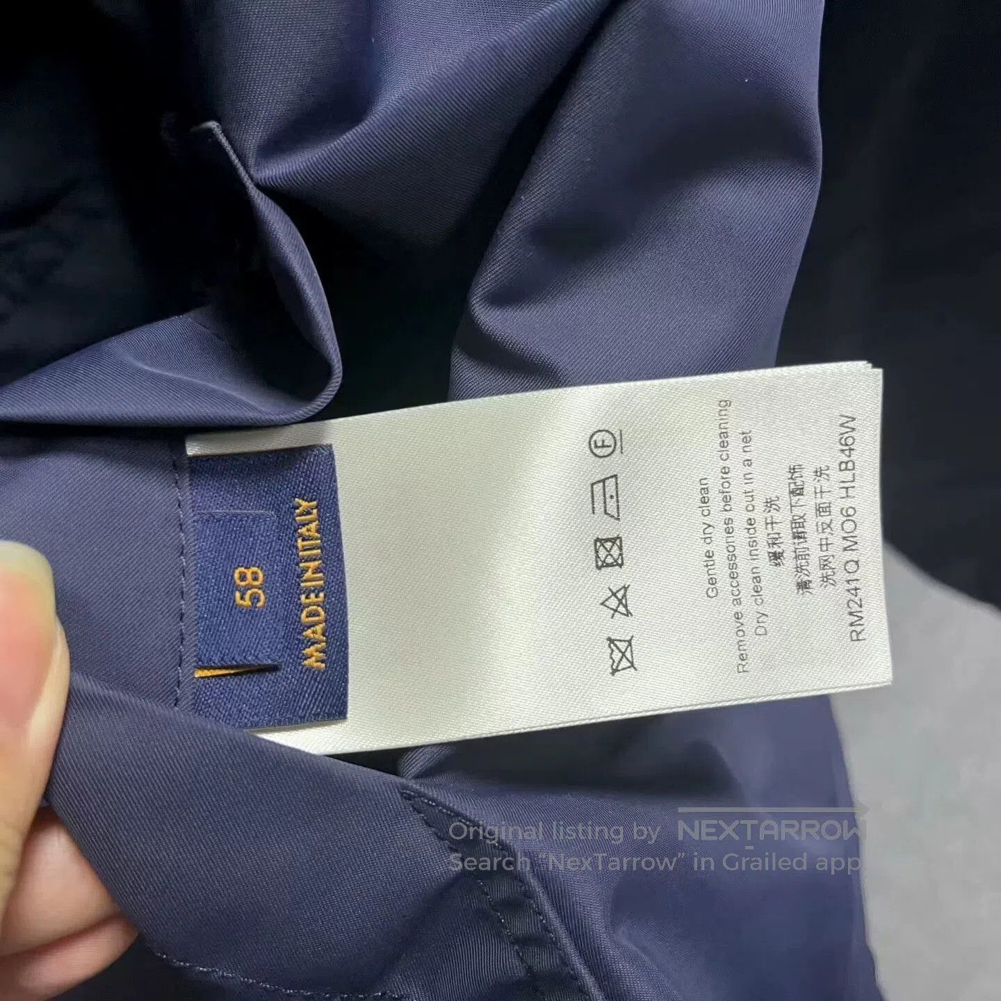 Louis Vuitton louis vuitton blue logo hooded jacket. Size US XXL / EU 58 / 5 - 4 Thumbnail