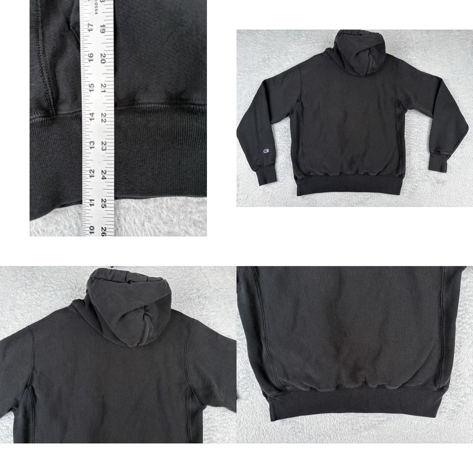 Champion Champion Hoodie Adult Medium Black Pullover Reverse Weave Pocket Size US M / EU 48-50 / 2 - 9 Thumbnail