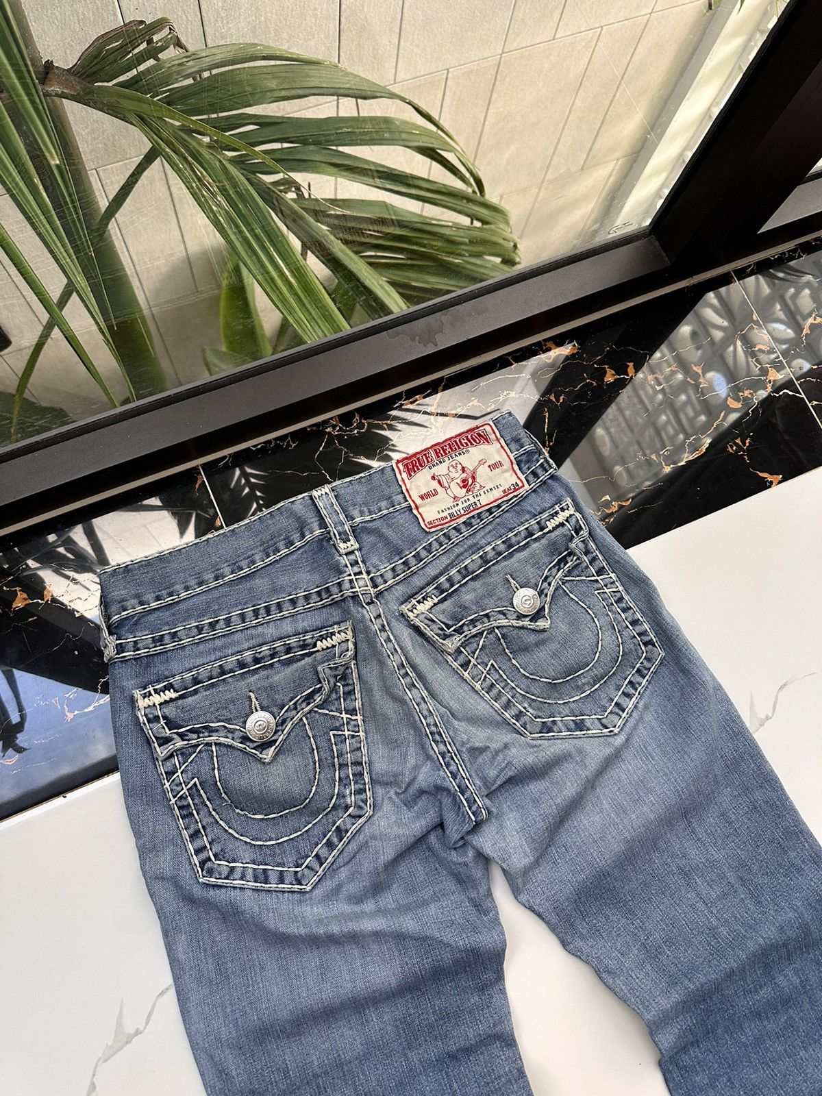 True Religion × Vintage TRUE RELIGION VINTAGE RETRO JAPAN JEANS Size US 31 - 5 Thumbnail