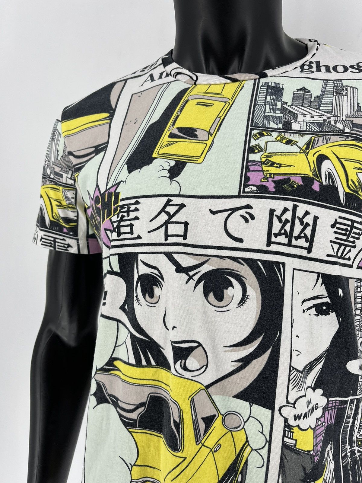 Anime Vintage Manga Panel tee Art Tee Anima Tee Graphic Tee Size US M / EU 48-50 / 2 - 7 Thumbnail