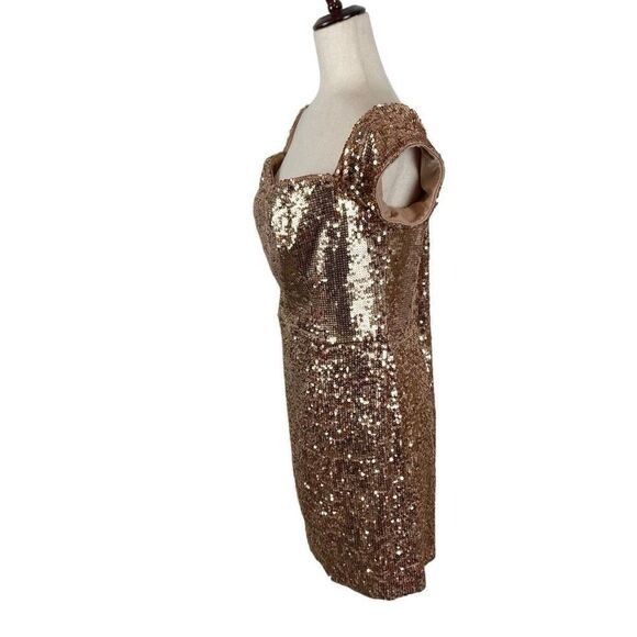 Dress the Population Dress The Population Jada metallic Sequin mini Dress Women’s Size XXL / US 16-18 / IT 52-54 - 6 Thumbnail