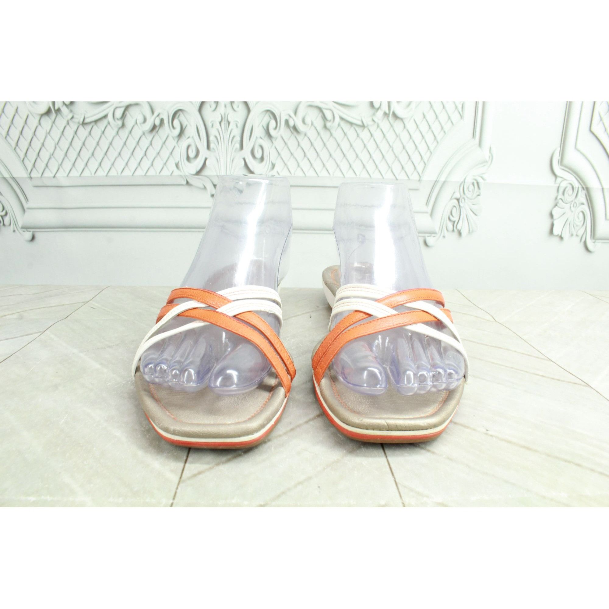 Cole Haan × Leather Cole Haan Women's Multicolor Leather Strappy Sandals Size US 8 / IT 38 - 5 Thumbnail